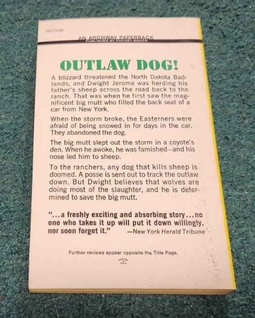 1973 BIG MUTT John Reese Illustrated Rod Ruth Archway Paperback