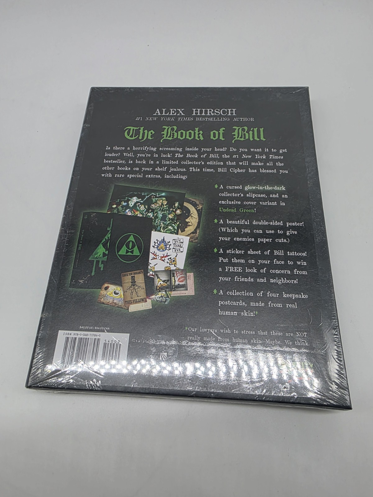 SEALED • 2025 HBDJ BOOK w/ slipcase THE BOOK OF BILL alex hirsch COLLECTOR’S ed