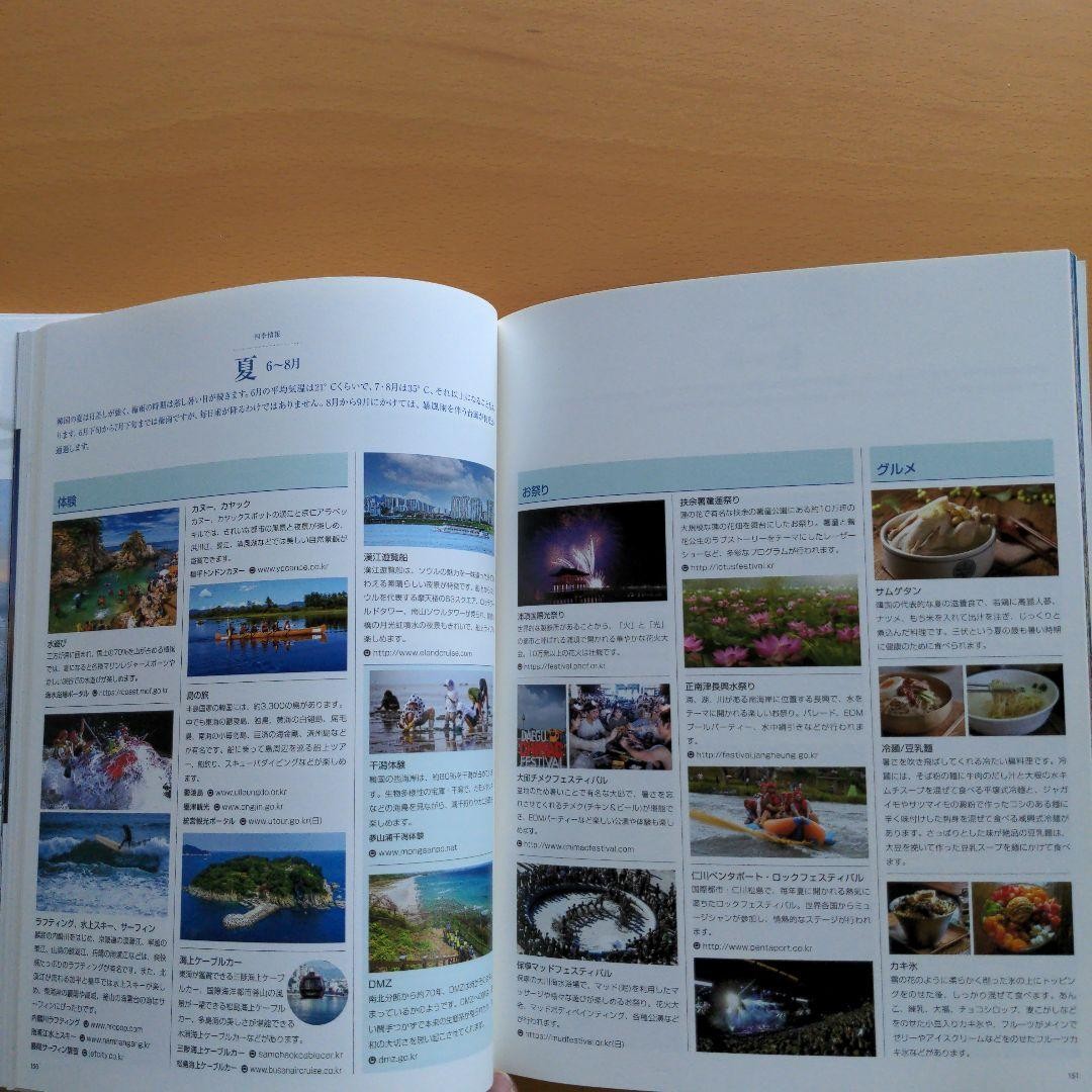 KOREA Meet the Four Seasons Travel Photo Book 159 Pages Korean Landscapes