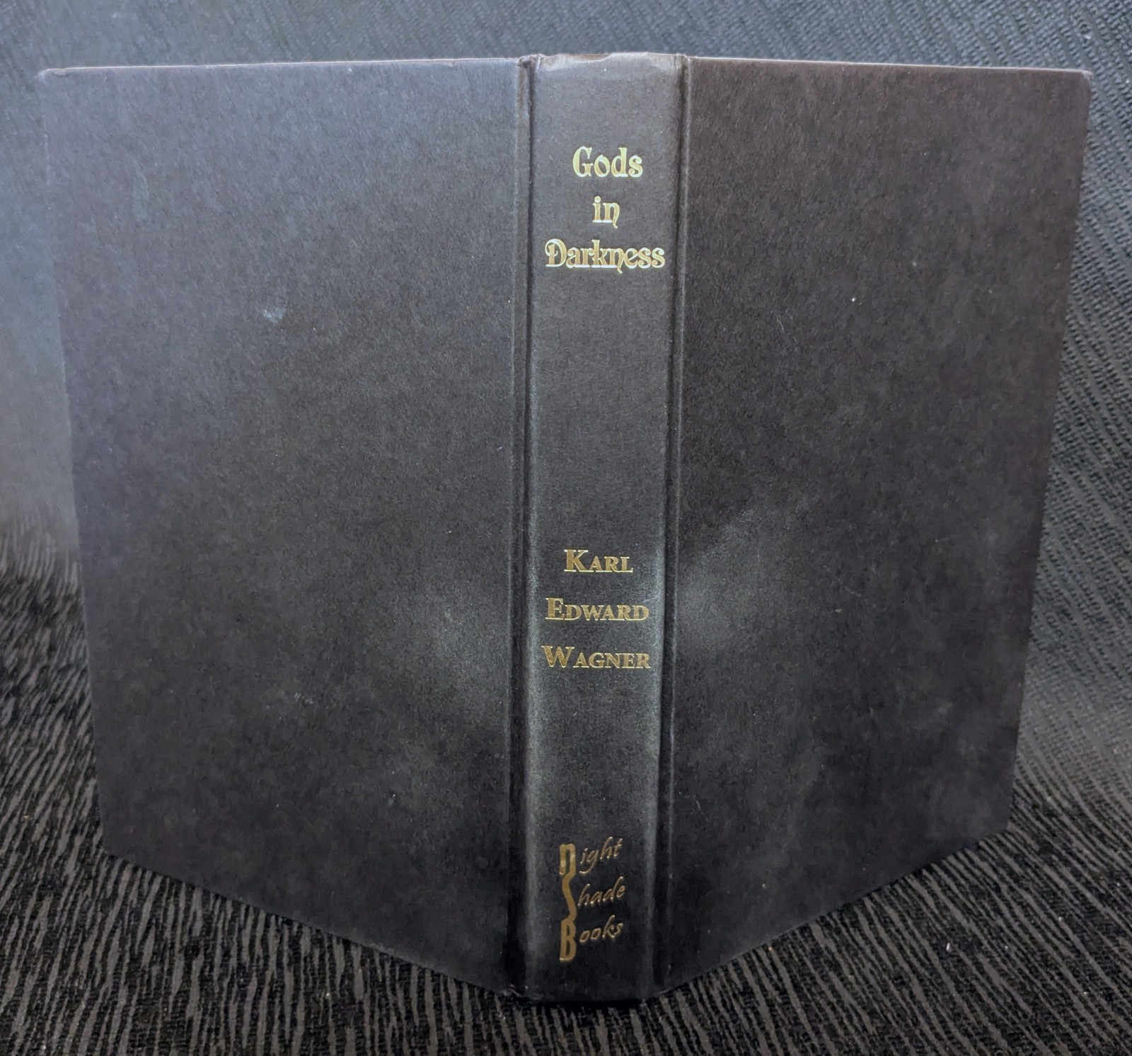Gods In Darkness Karl Edward Wagner Kane Novels (Book Club, 2002) Cut Signature