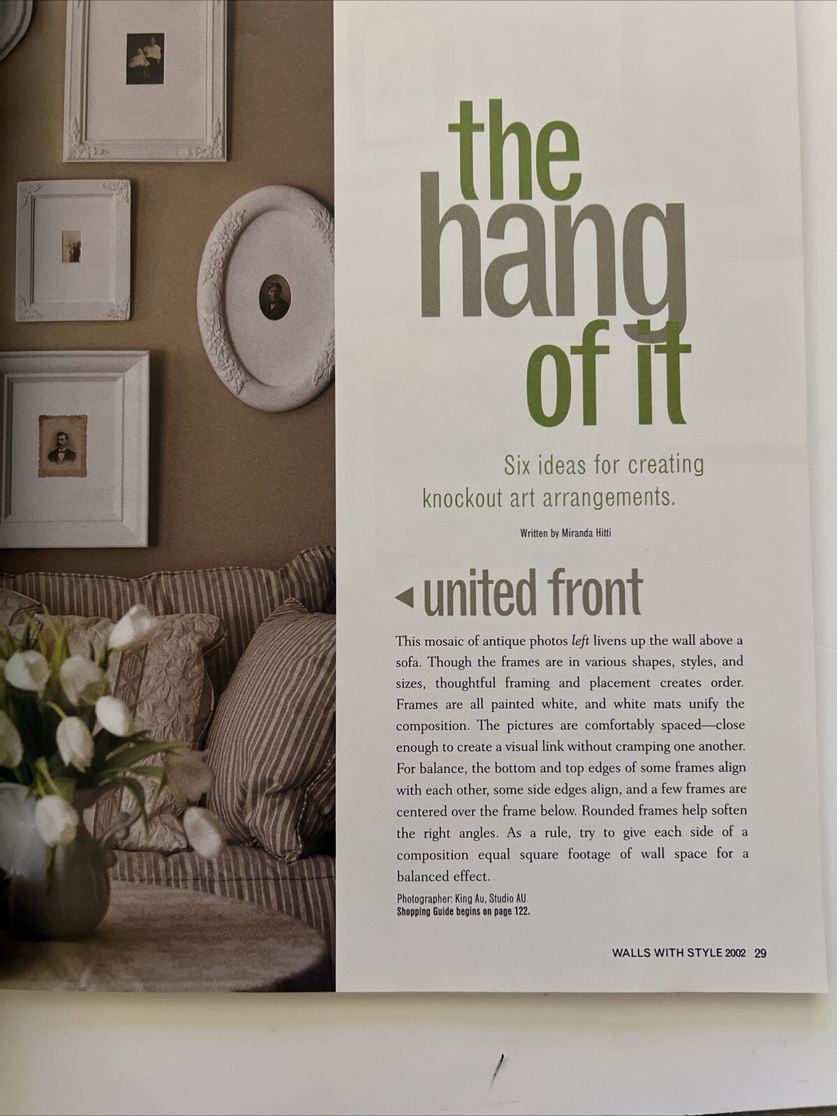 Walls With Style Better Homes & Gardens How To 135 Ideas 130 Pages 2002 Special