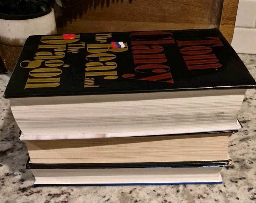 Tom Clancy Novels Bundle (Lot of 3)