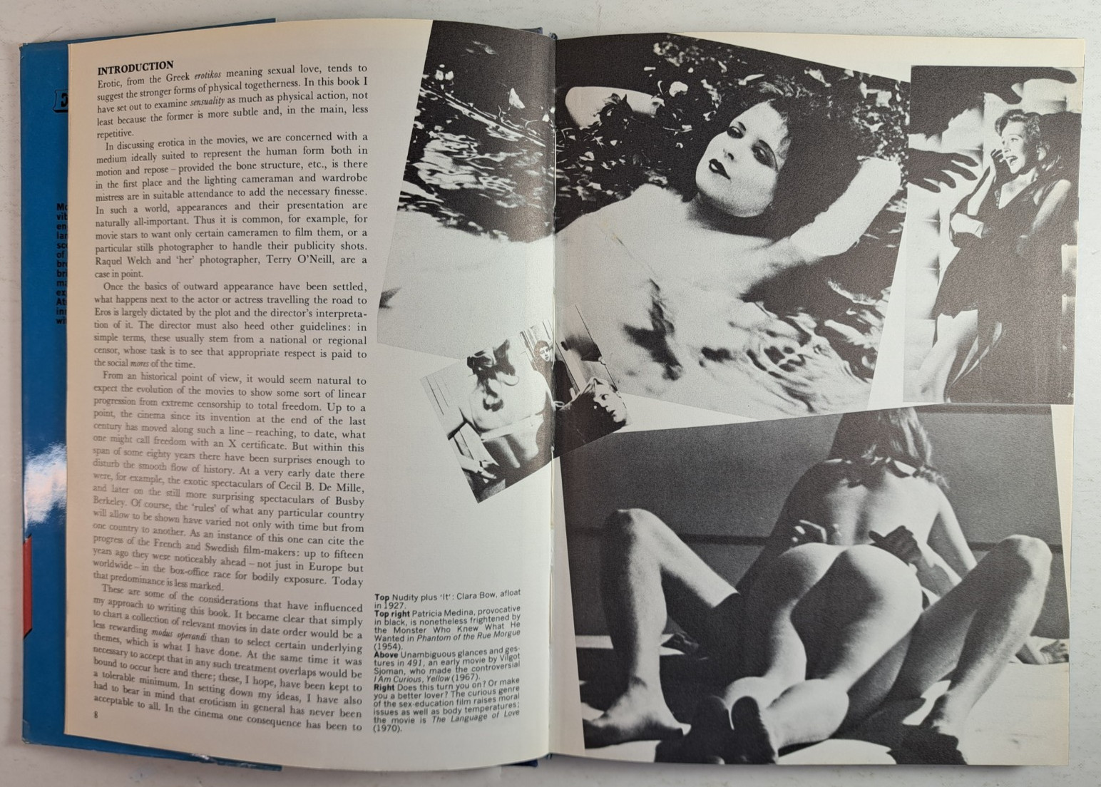 Erotic Movies by Richard, Hardcover, Dust Jacket, 1977