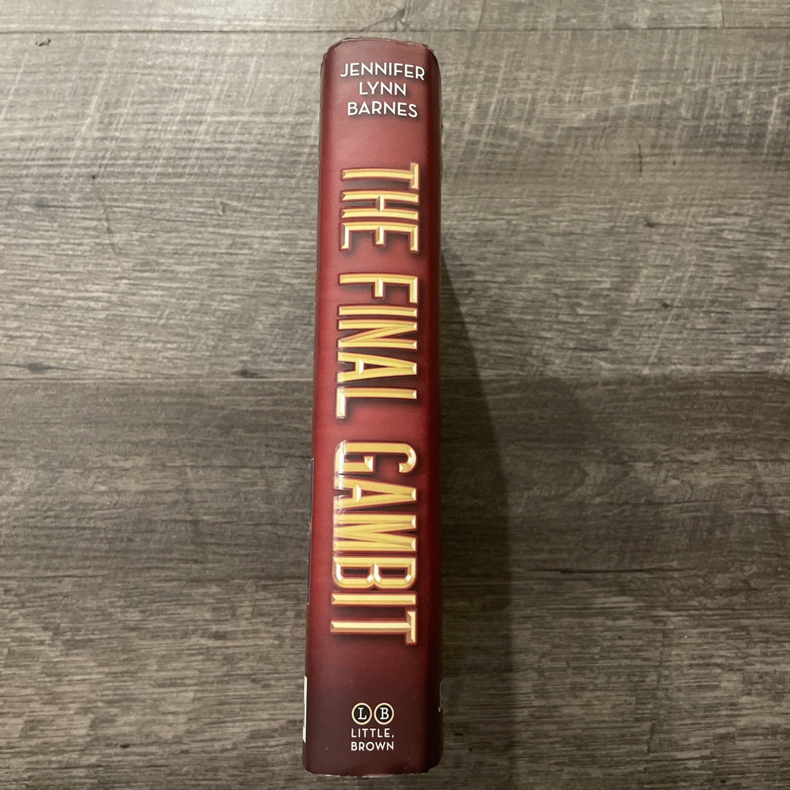 The Final Gambit By Jennifer Lynn Barnes First Edition HC/DJ Like New