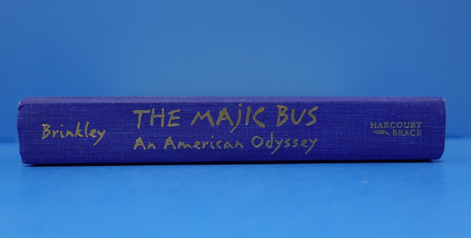 THE MAJIC BUS BY DOUGLAS BRINKLEY, SIGNED-INSCRIBED-PERSONALIZED