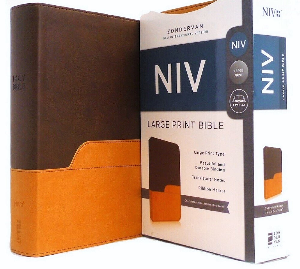 BRAND NEW Zondervan NIV LARGE PRINT BIBLE We Offer the BEST QUALITY on EBAY!