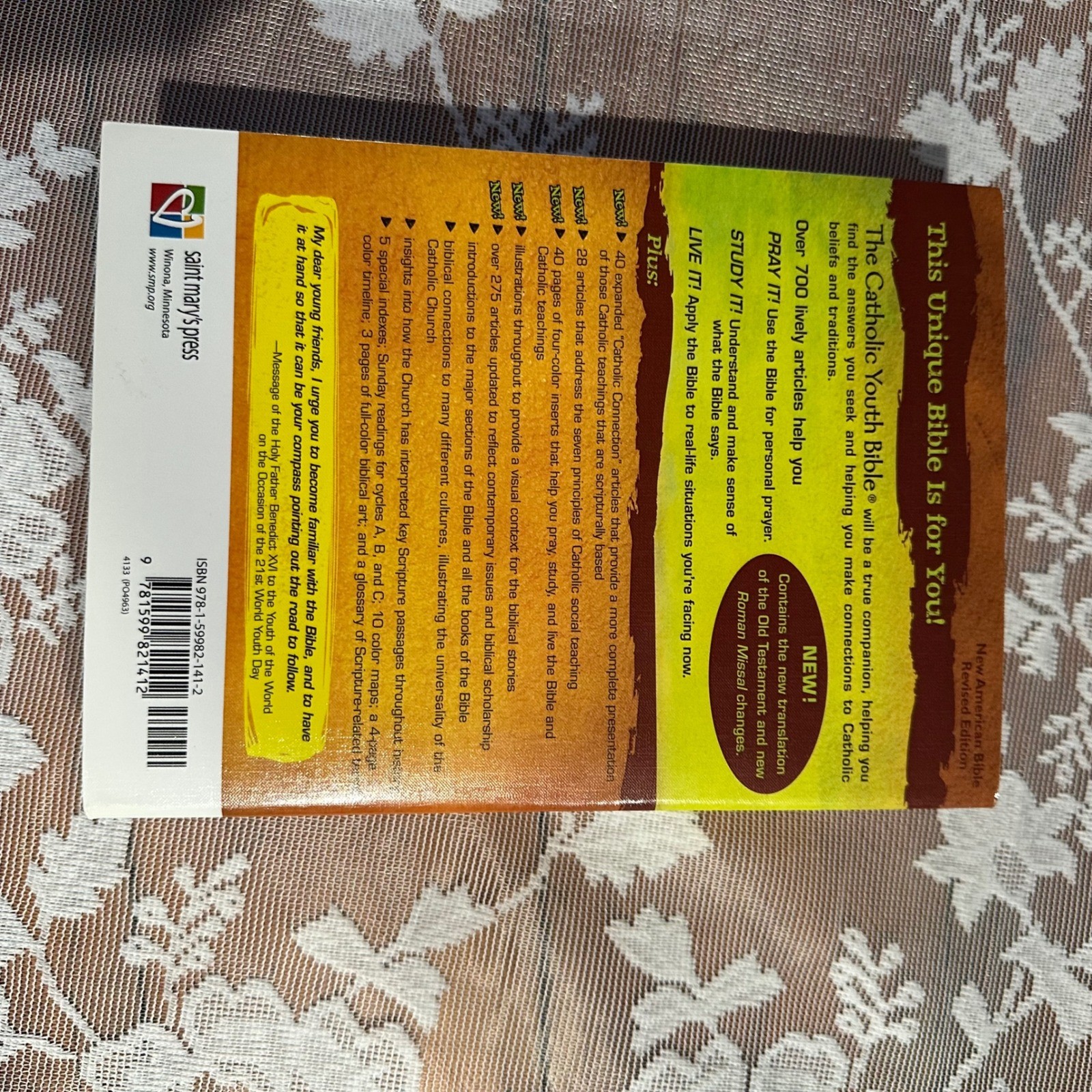 The Catholic Youth Bible Revised Edition New American Bible Saint Marys Press