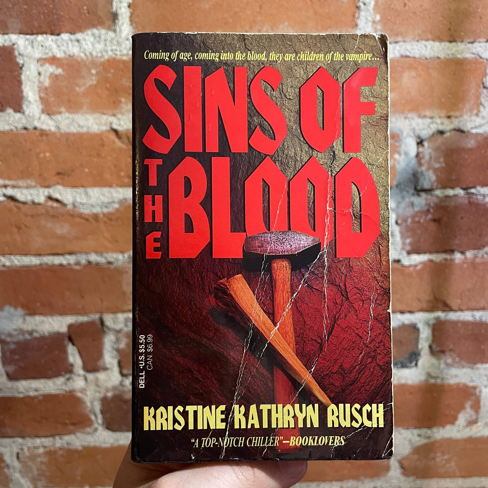 Sins of the Blood – Kristine Kathryn Rusch – 1944 Dell Books Paperback