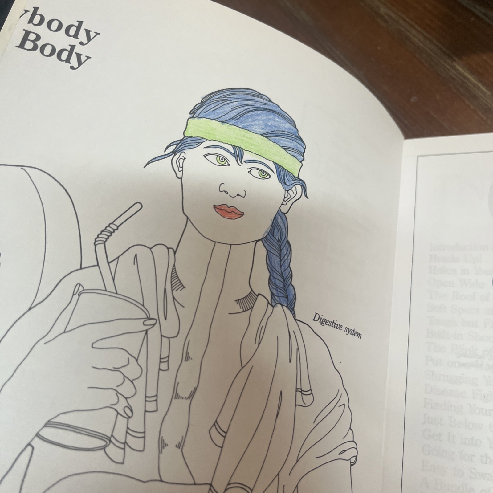 Lot Of 6 Inside Your Body Usborne Dover Coloring Book Set Human Children
