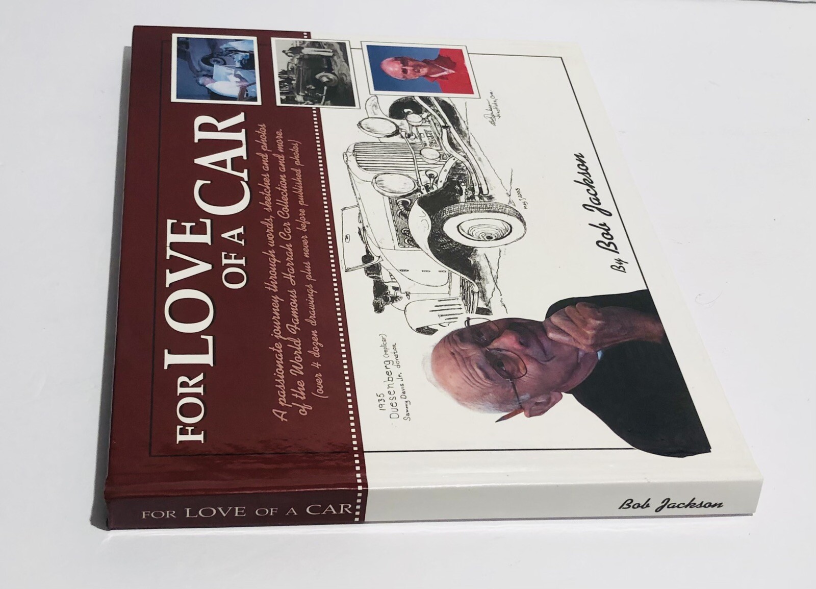FOR LOVE OF A CAR By Bob Jackson Hardcover Book 2005