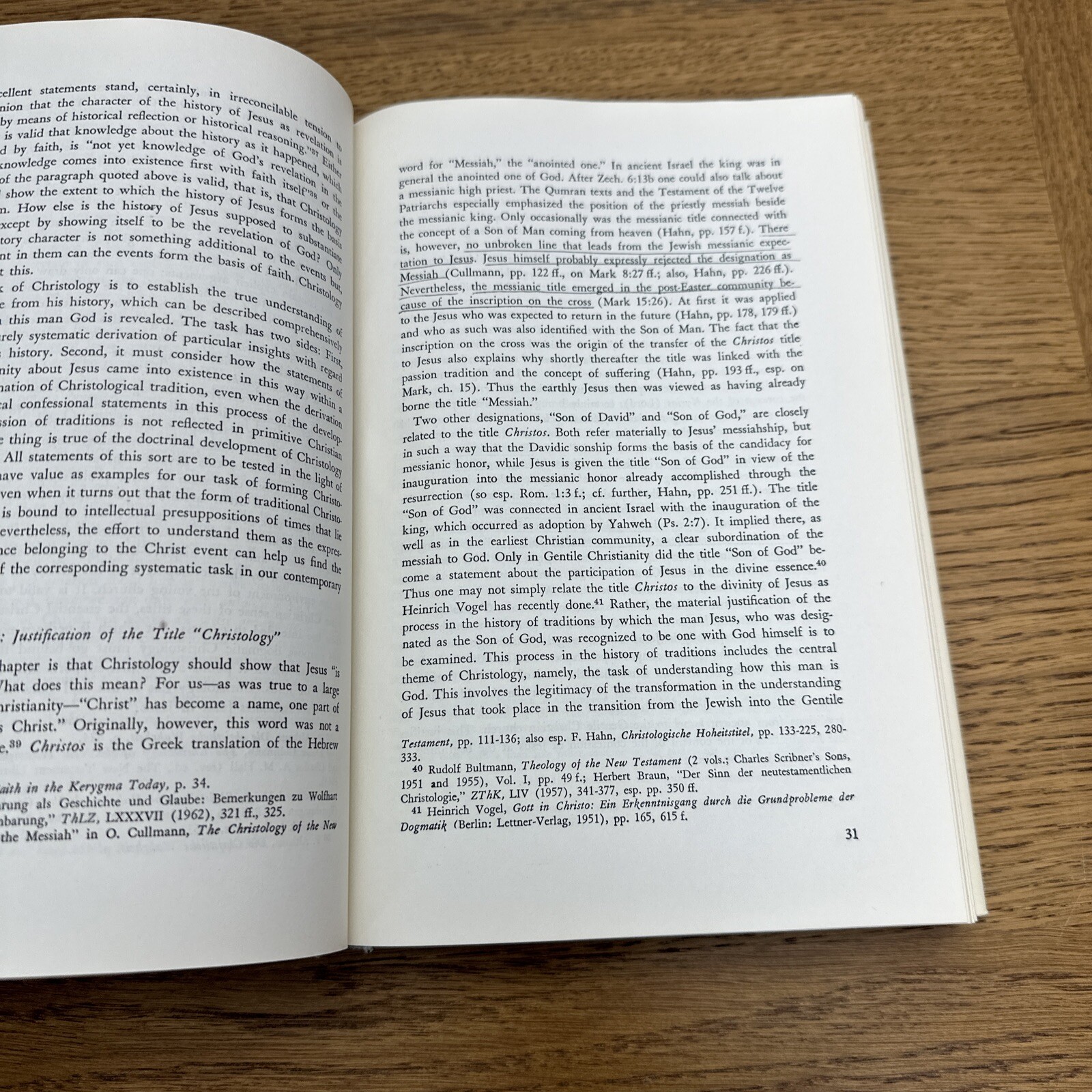 JESUS GOD AND MAN By Wolfhart Pannenberg Hardcover 1968 The Westminster Press DJ