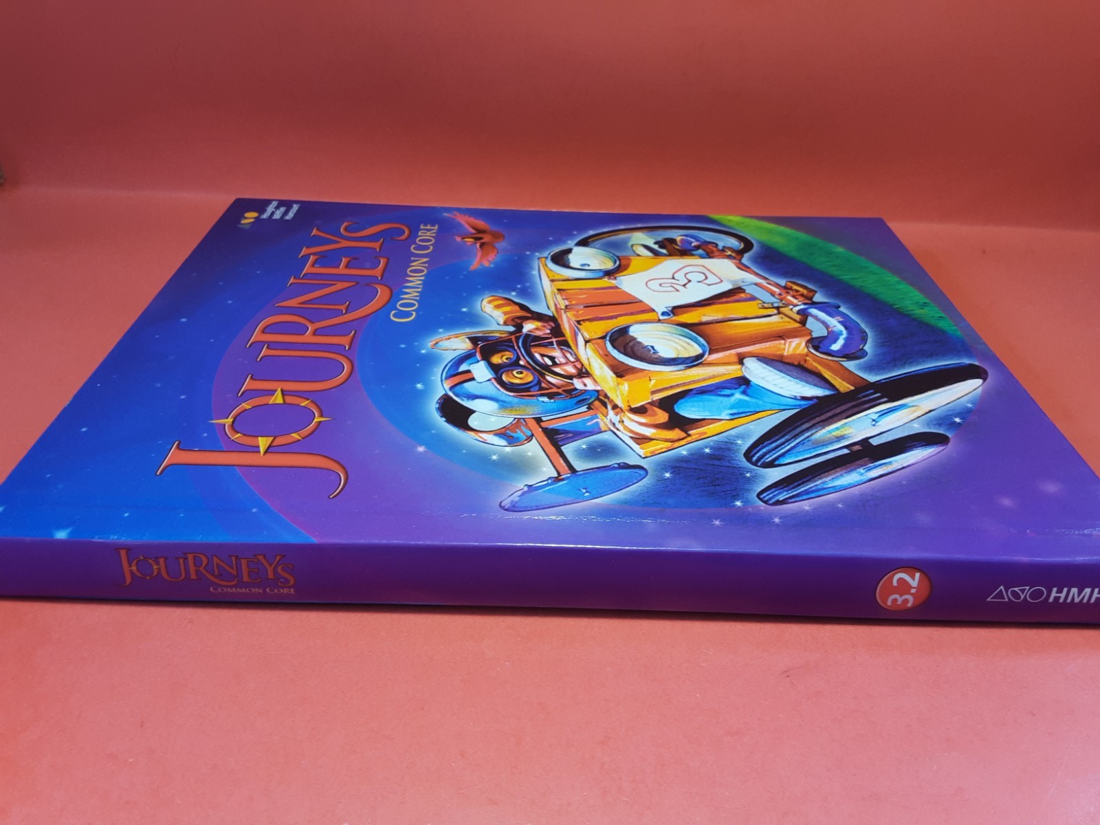 Journeys Common Core Textbook LV 3.2 Houghton Mifflin 2014 Hardcover VERY GOOD