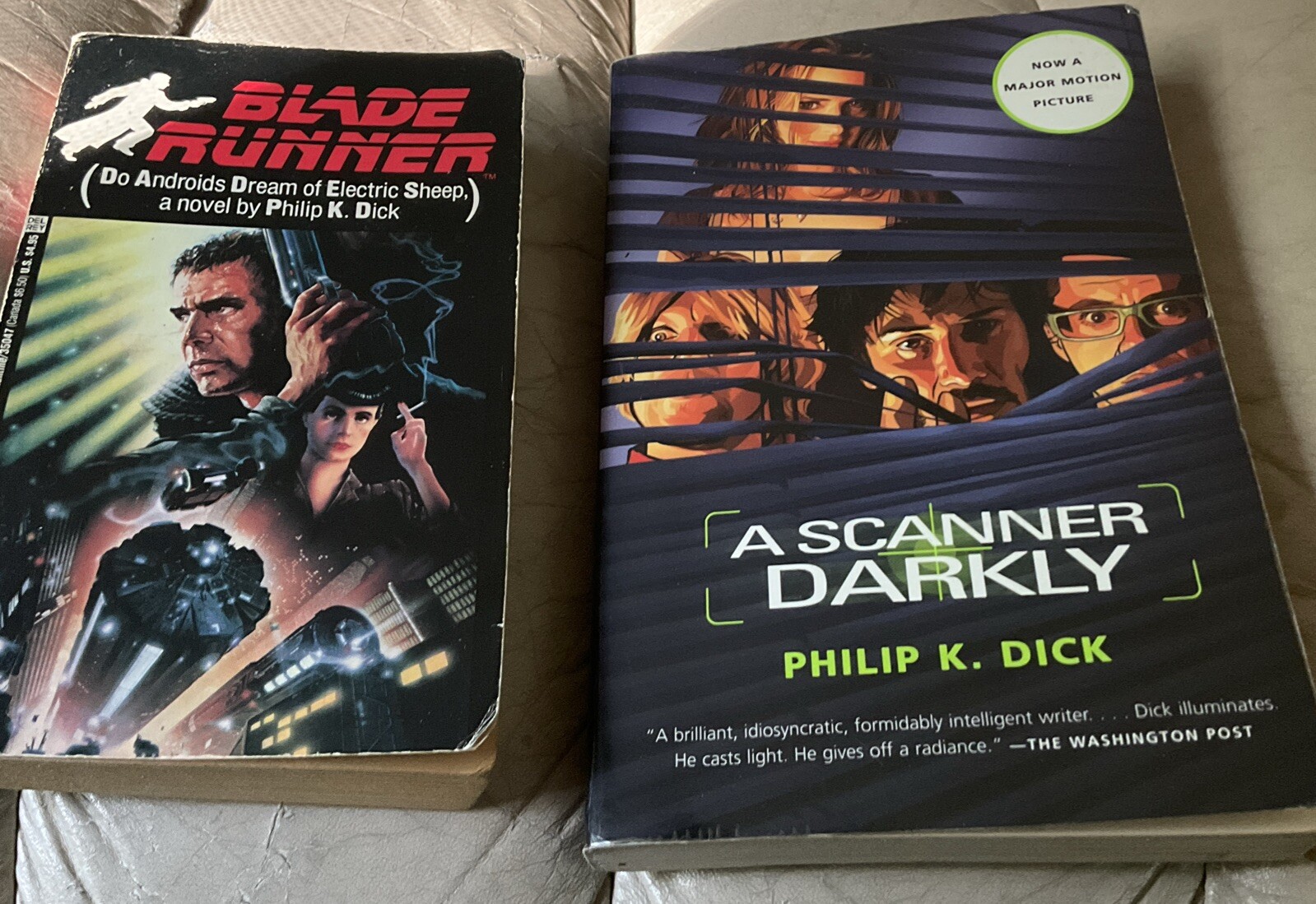 Lot 2 SC Bks Philip K. Dick Blade Runner 20th Printing 1992 & A Scanner Darkly