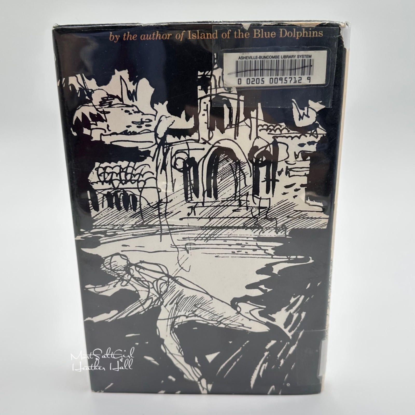 The Black Pearl By Scott ODell Hardcover Third Printing 1967 Library Copy Dust J