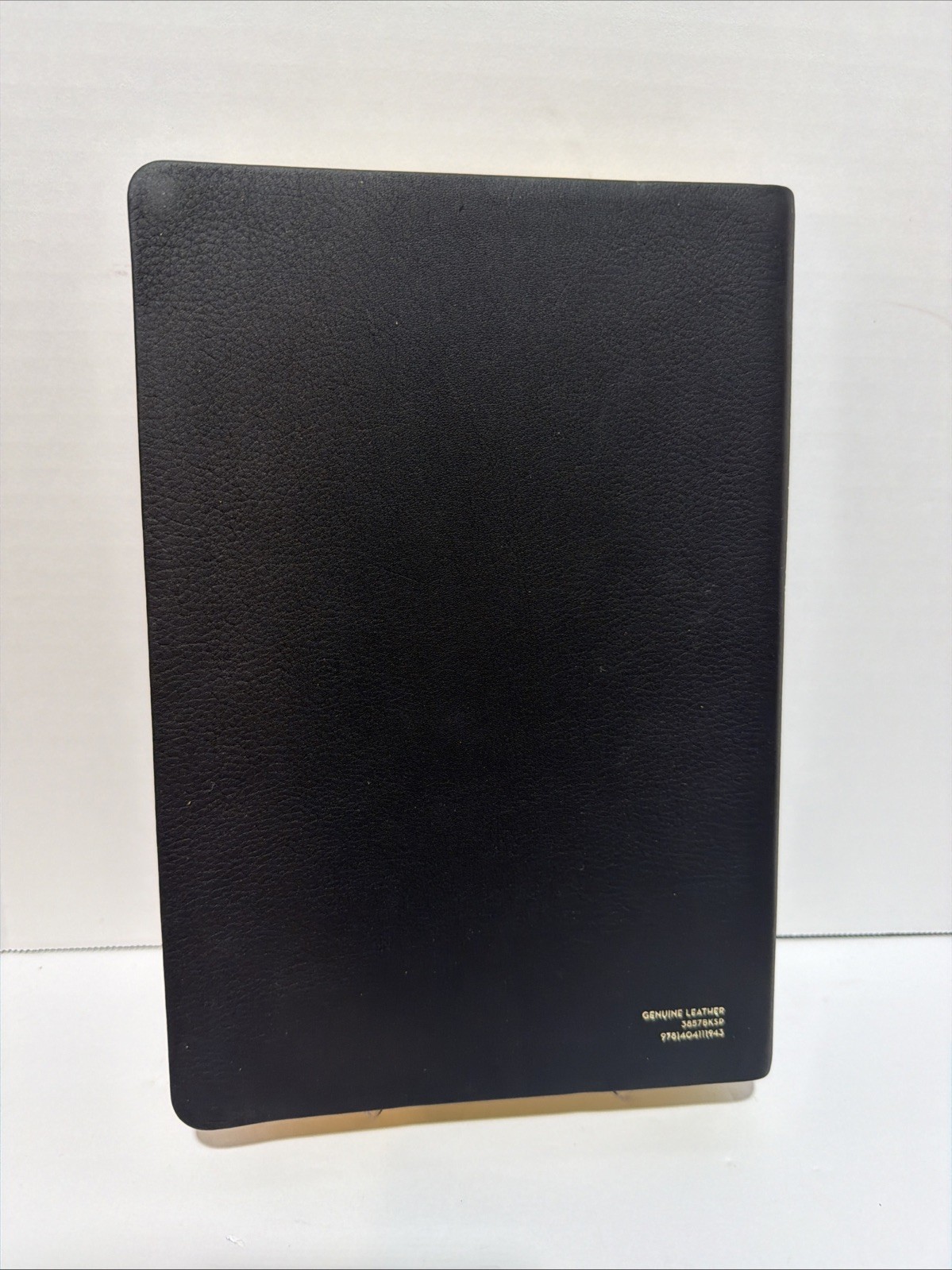 NKJV The Billy Graham Training Center Bible Black Genuine Leather 2004 Nelson