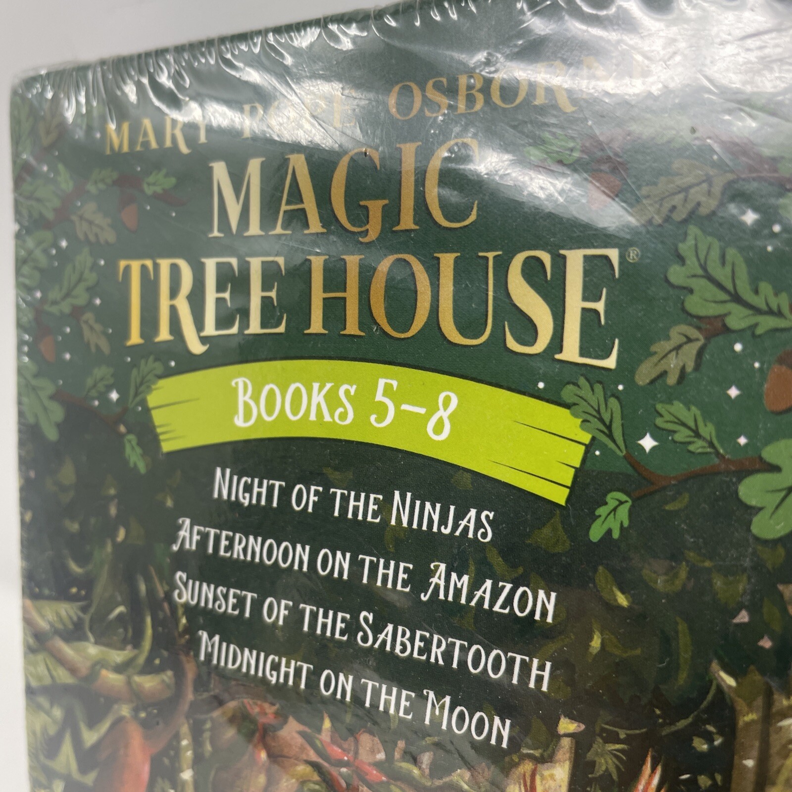 Magic Tree House Books Series 5-8 Box Set by Mary Pope Osborne – Brand New