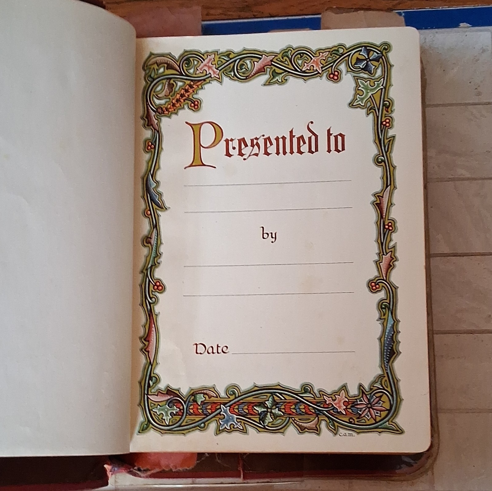The Holy Bible Papal Edition Hardcover Illustrated The Catholic Press, Inc. 1952