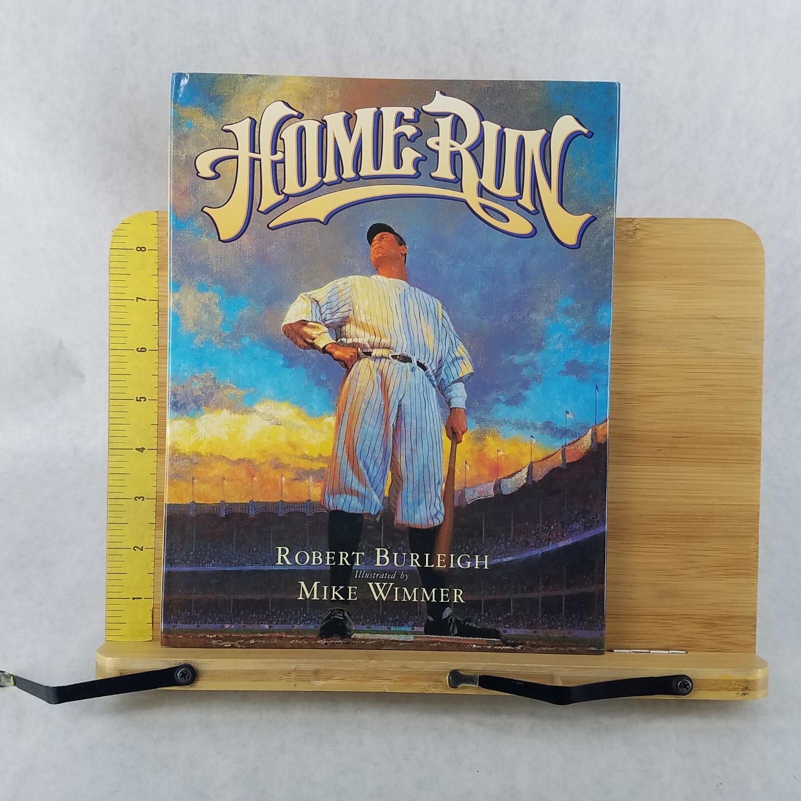 Home Run: The Story of Babe Ruth – LIKE NEW! Signed by Mike Wimmer