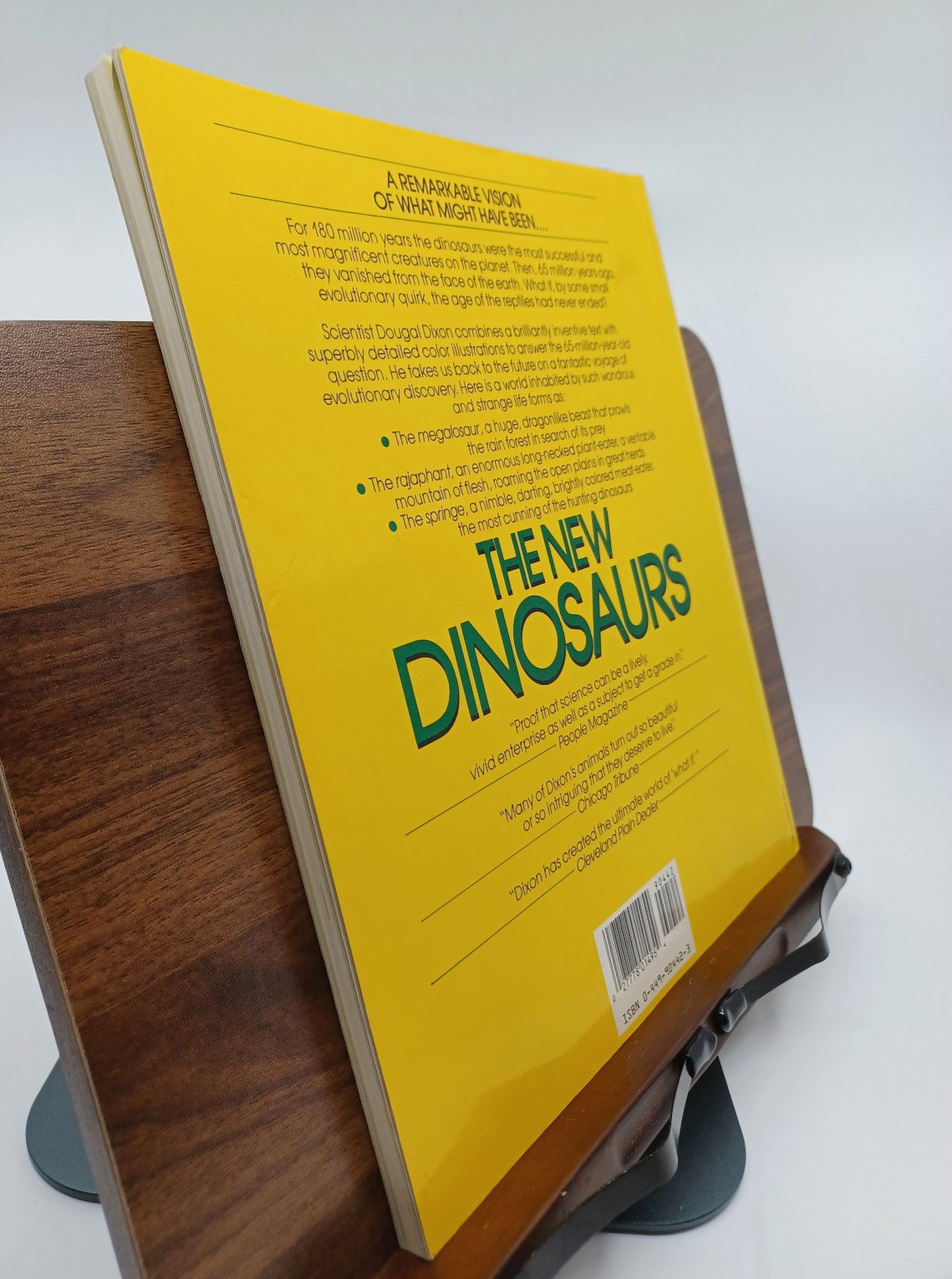 THE NEW DINOSAURS: AN ALTERNATIVE EVOLUTION By Dougal Dixon & Desmond Morris