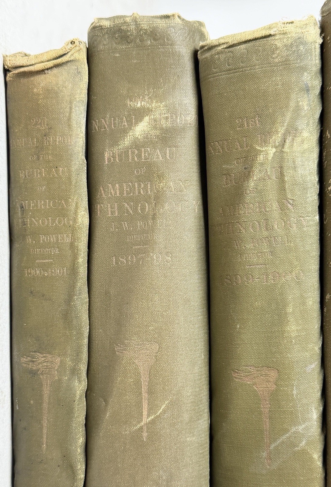Bureau of American Ethnology Annual Reports Lot Of 6