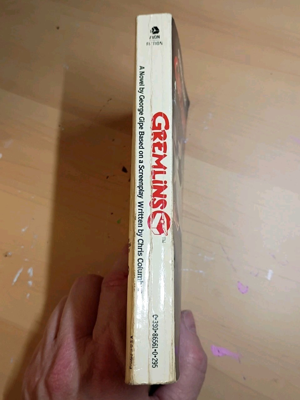 Gremlins 1984 First Printing Paperback Novel Spielberg VTG 80s