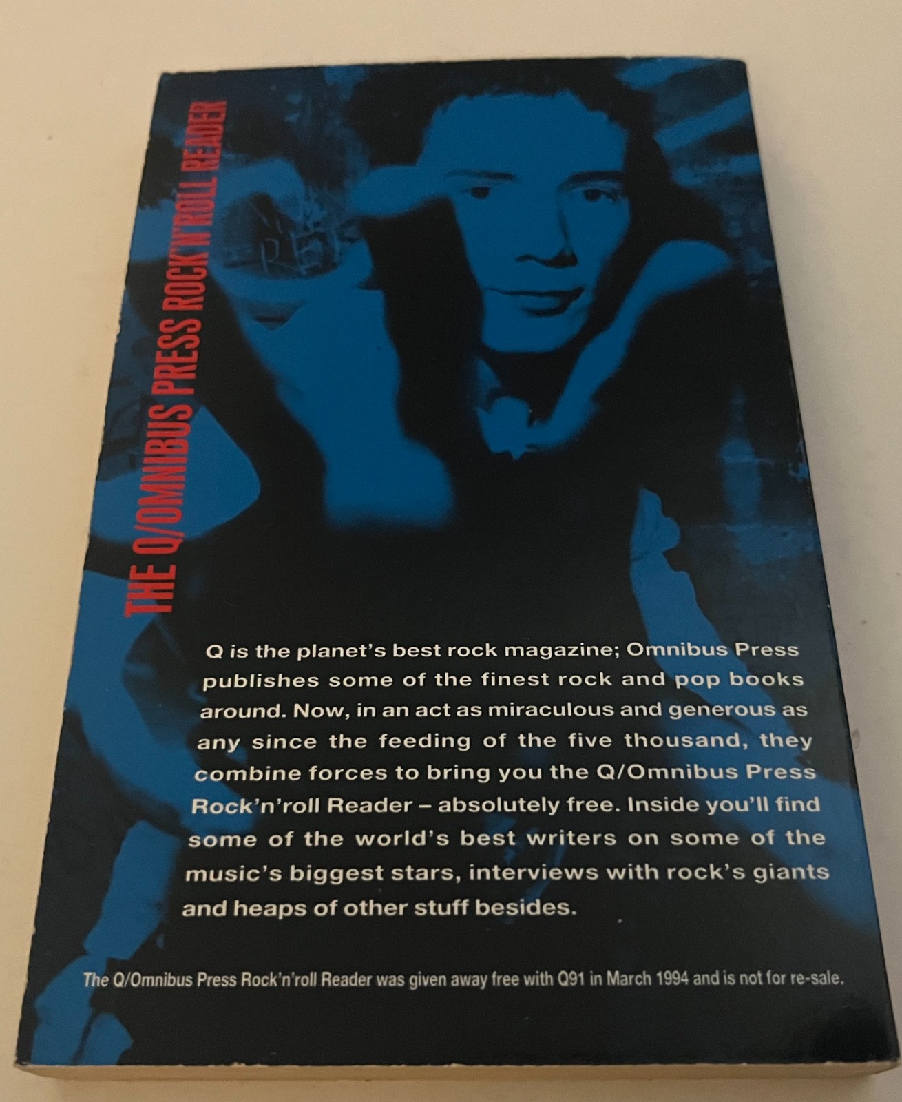 The Q/Omnibus Press Rock ‘N’ Roll Reader – 1994 Paperback Book (Danny Kelly)