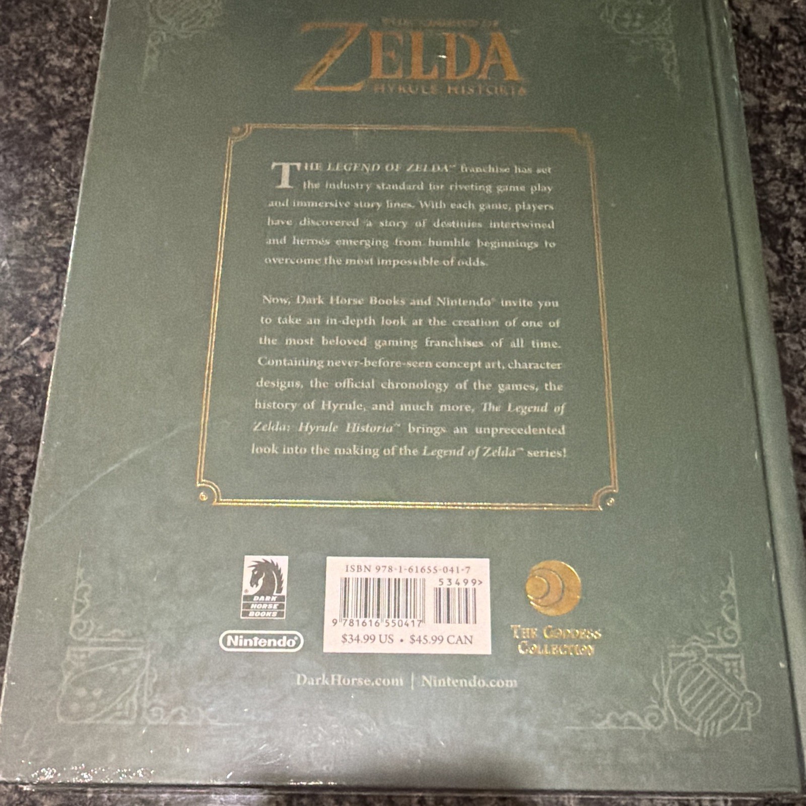 Dark Horse Comics The Legend of Zelda: Hyrule Historia Illustrated HC 2013