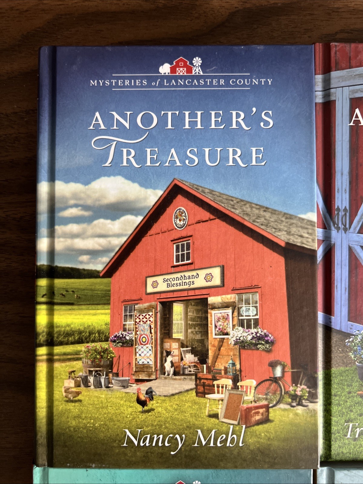 Lot Of 4 Mysteries Of Lancaster County Guideposts Series Hardcover Christian