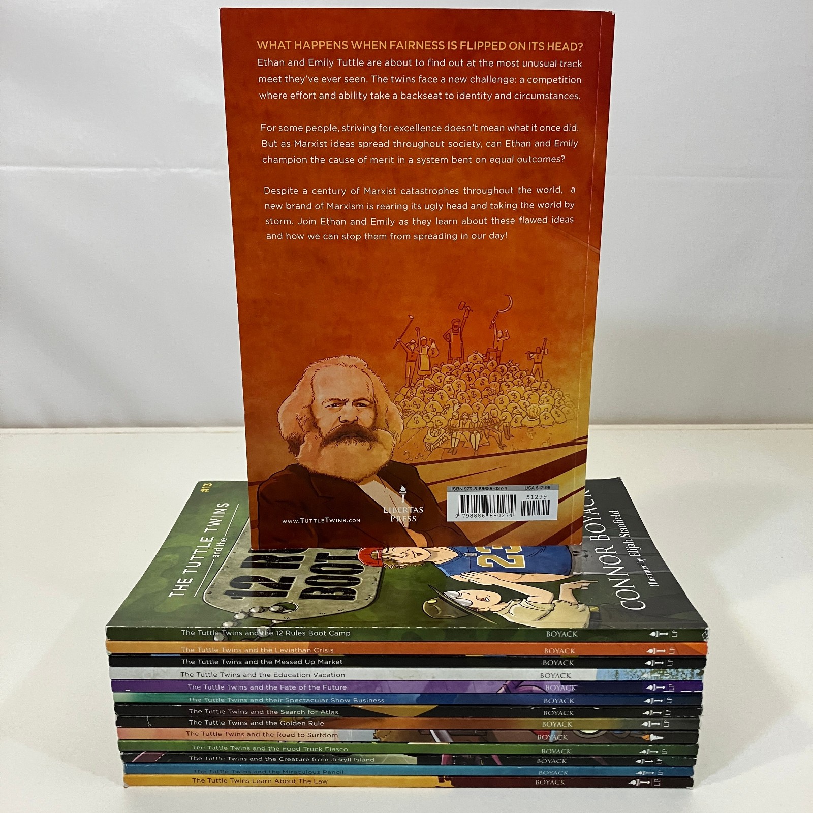 Tuttle Twins Books 1-14 Complete Series Lot Libertas Institute Libertarianism PB