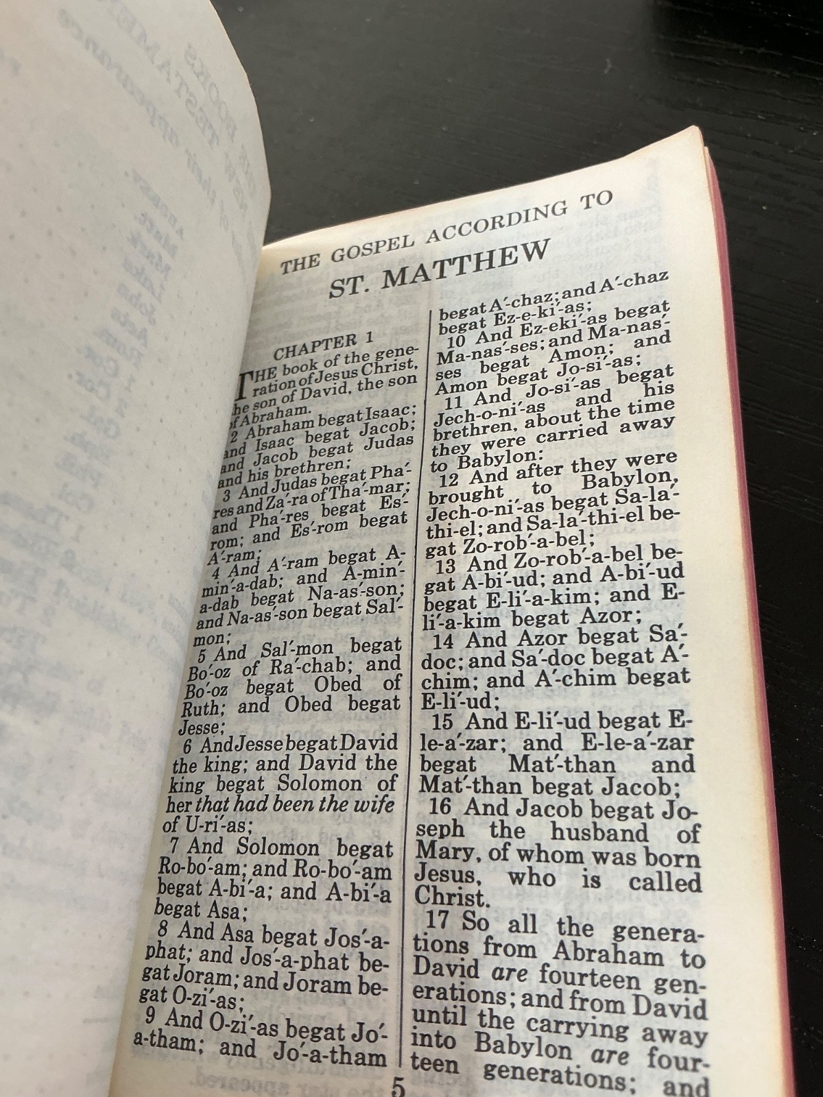 Vintage Pocket New Testament Bible 1968 National Bible Press Red USA Jesus