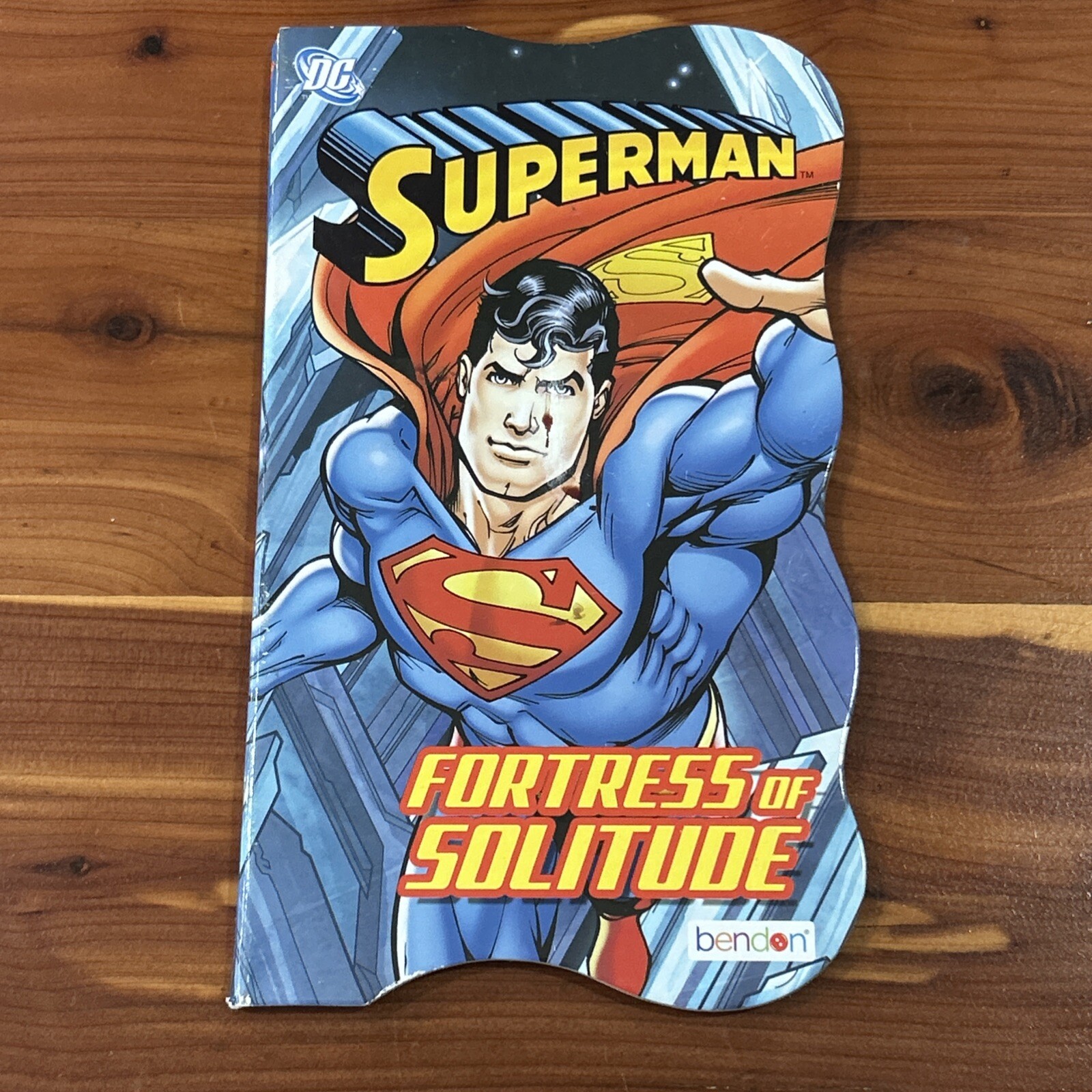 Shape Book Superman Lot Of 4 Books 2010 DC Bendon Publishing