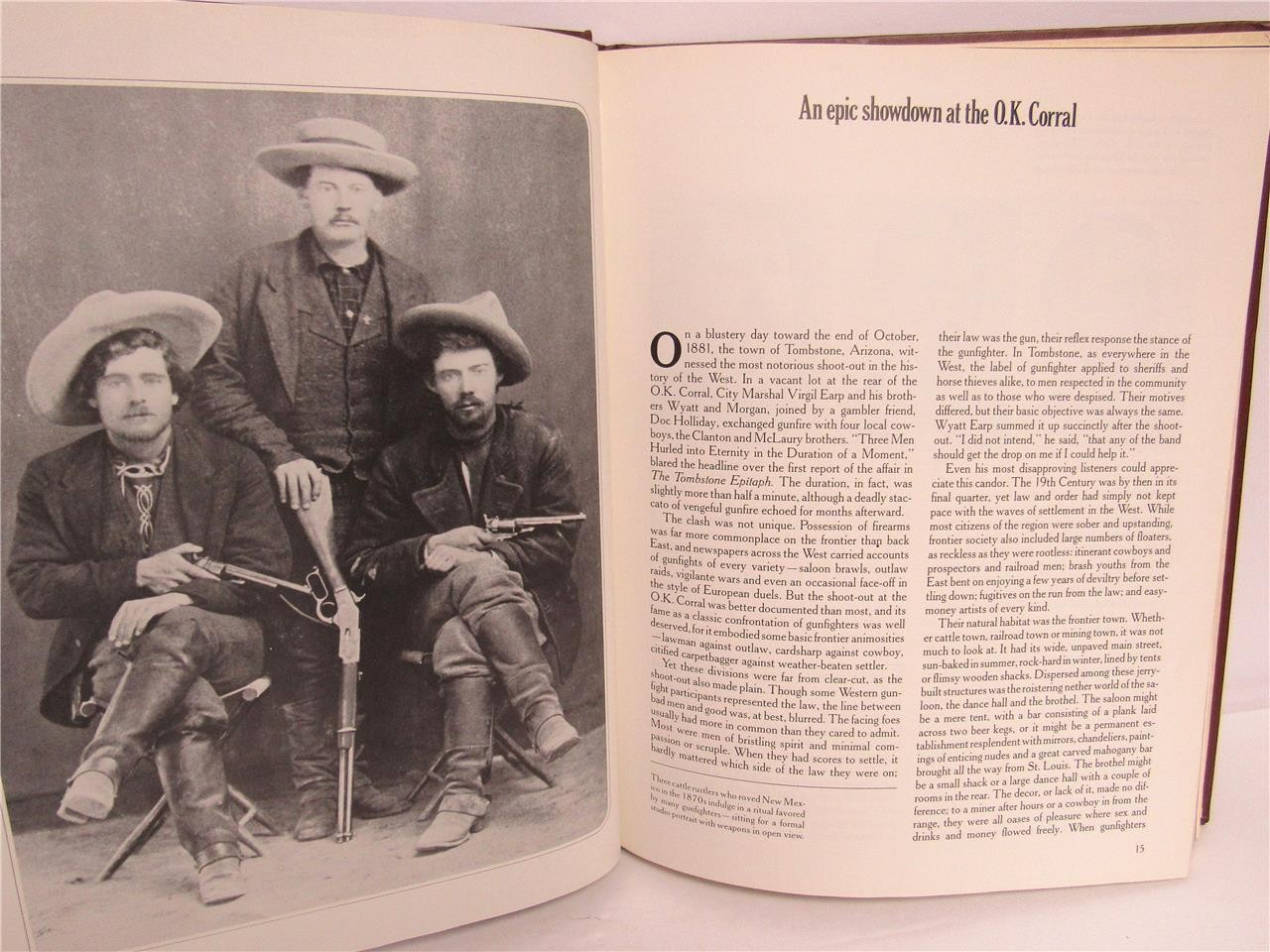 The Old West THE GUNFIGHTERS Time-Life Books 5th Printing Revised 1977