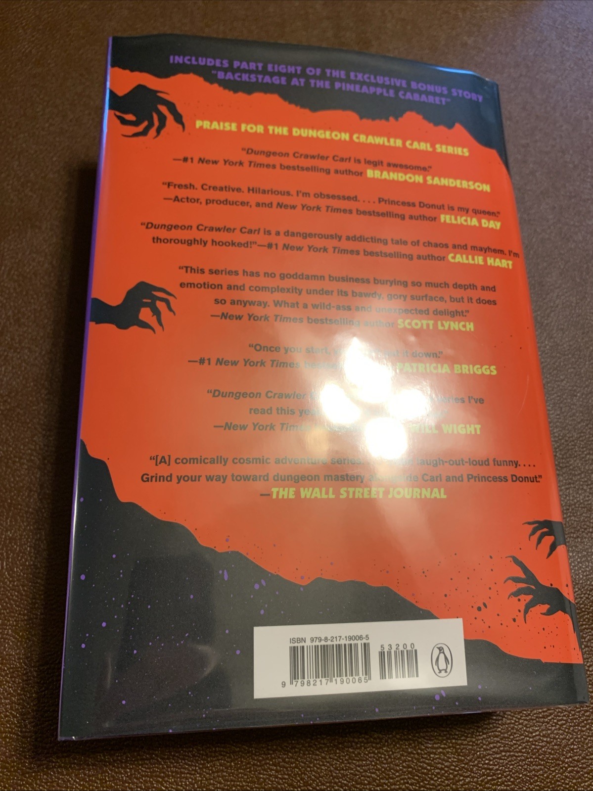 A Parade of Horribles 1st Ed 1st Print Signed Mylar + bonus gift! Matt Dinniman
