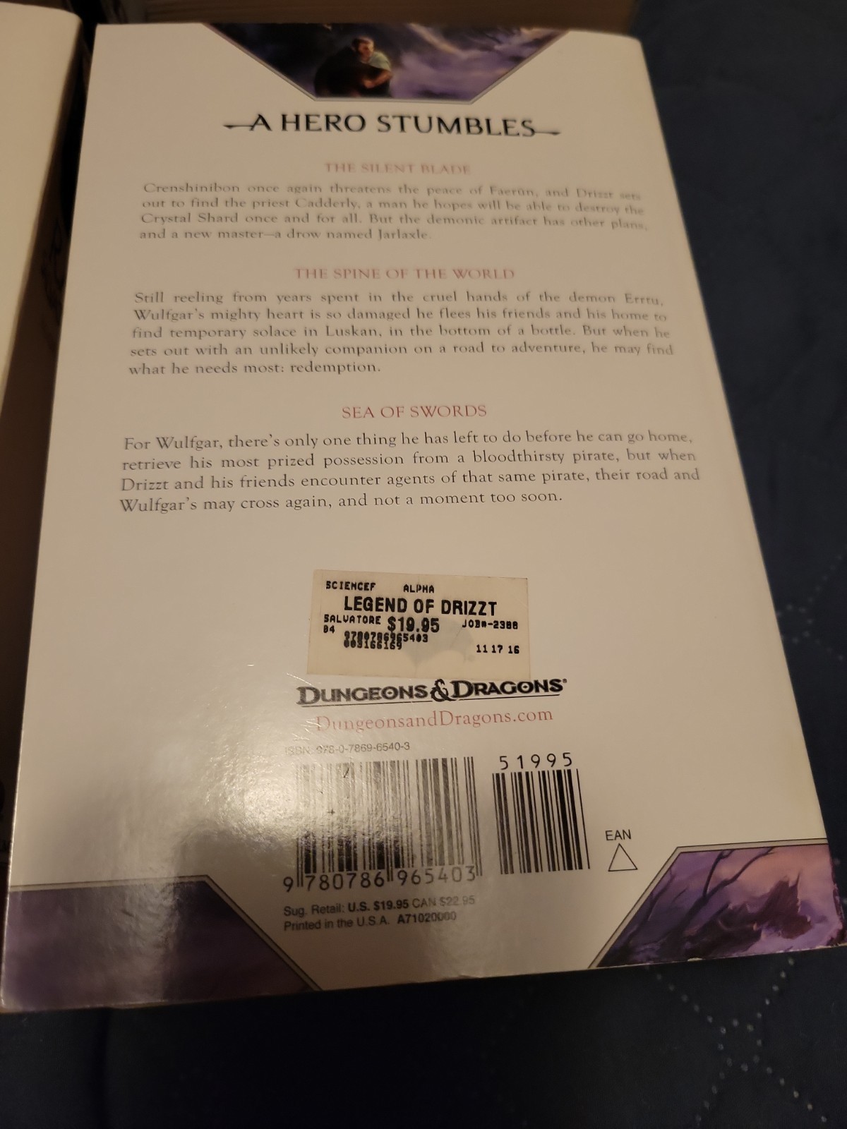 The Legend of Drizzt 25th Anniversary Edition By R.A Salvatore Full Set PB I-IV
