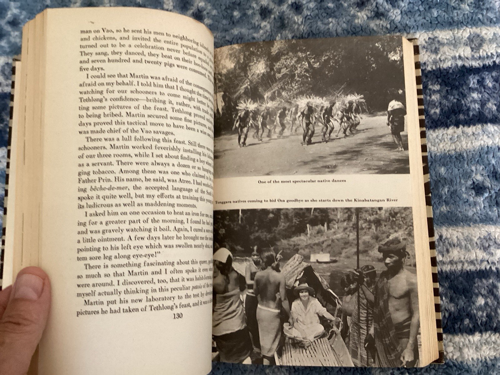 Osa Johnson I MARRIED ADVENTURE | 1942 Halcyon House Hardcover