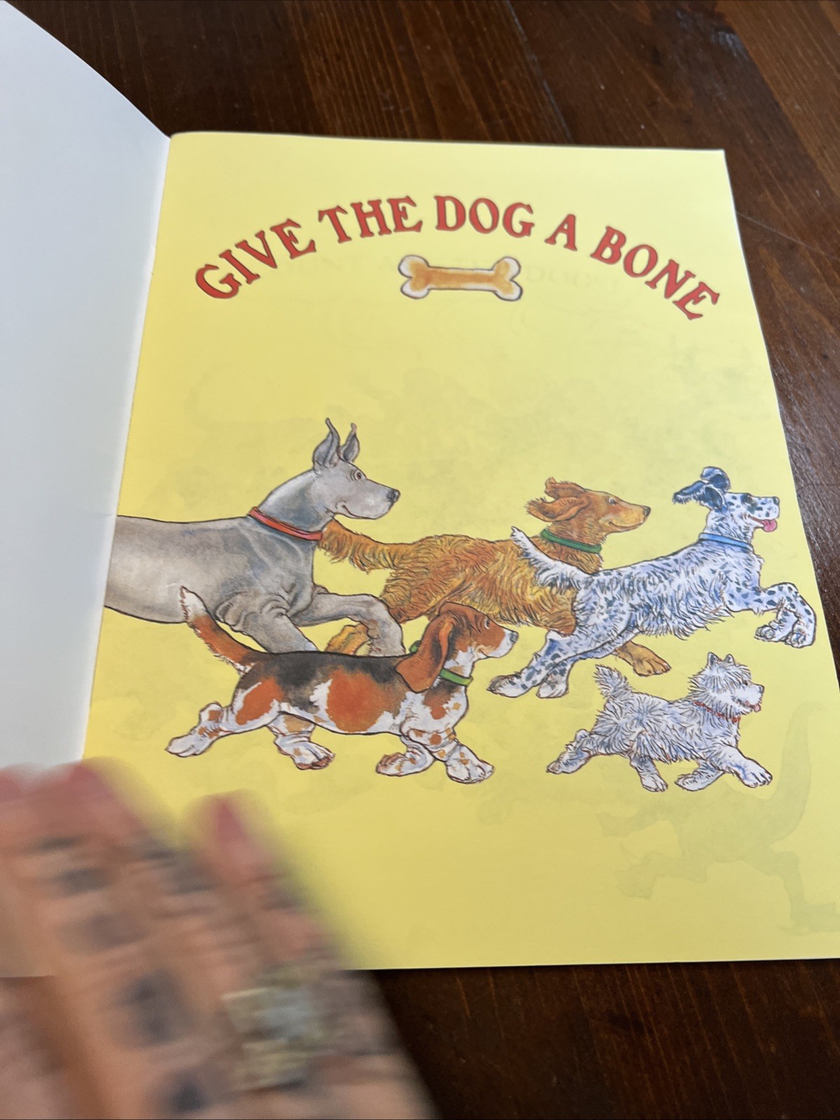 Give the Dog a Bone, Kellogg, Steven