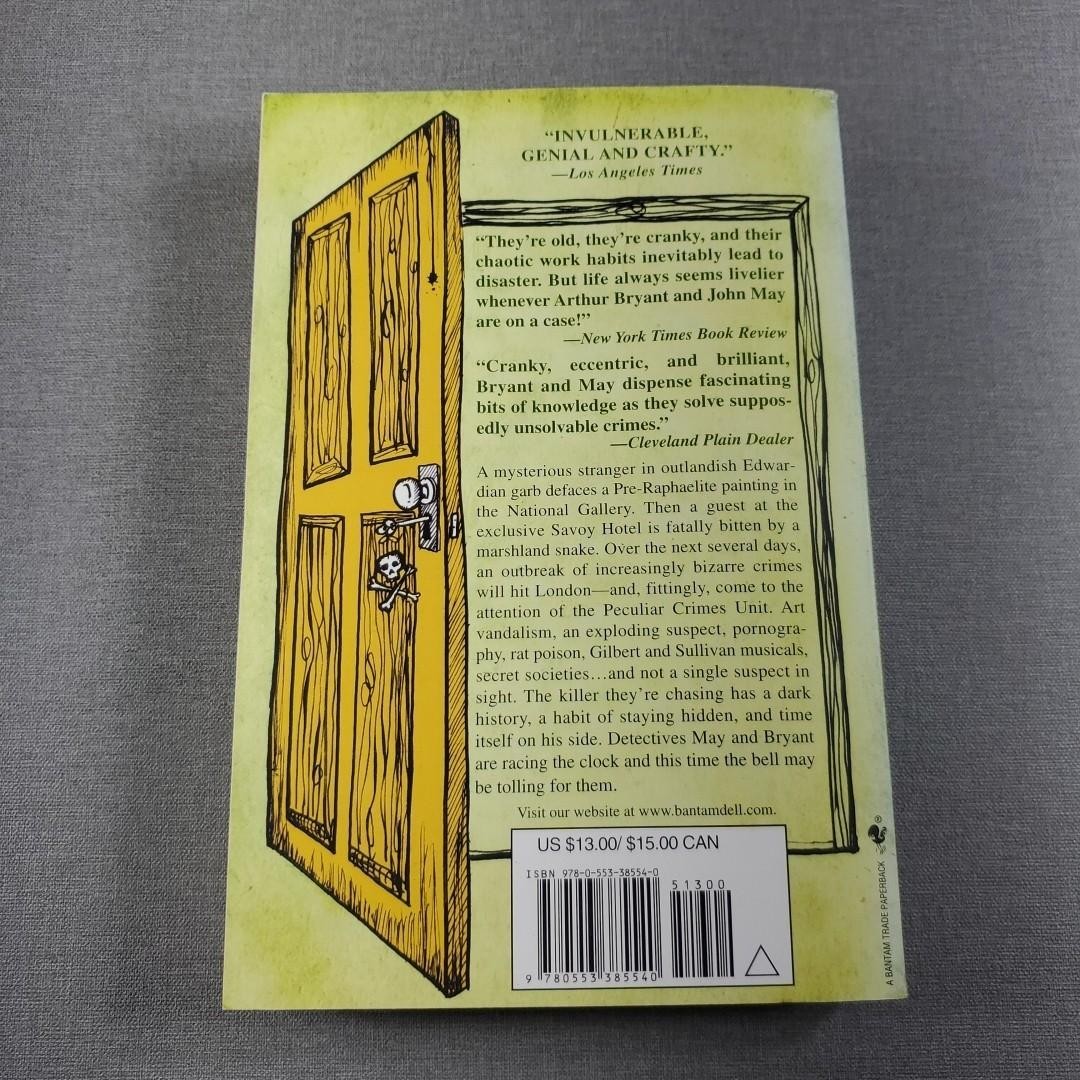 Christopher Fowler Peculiar Crimes Unit Mystery 3 Book Lot Staircase Corridor