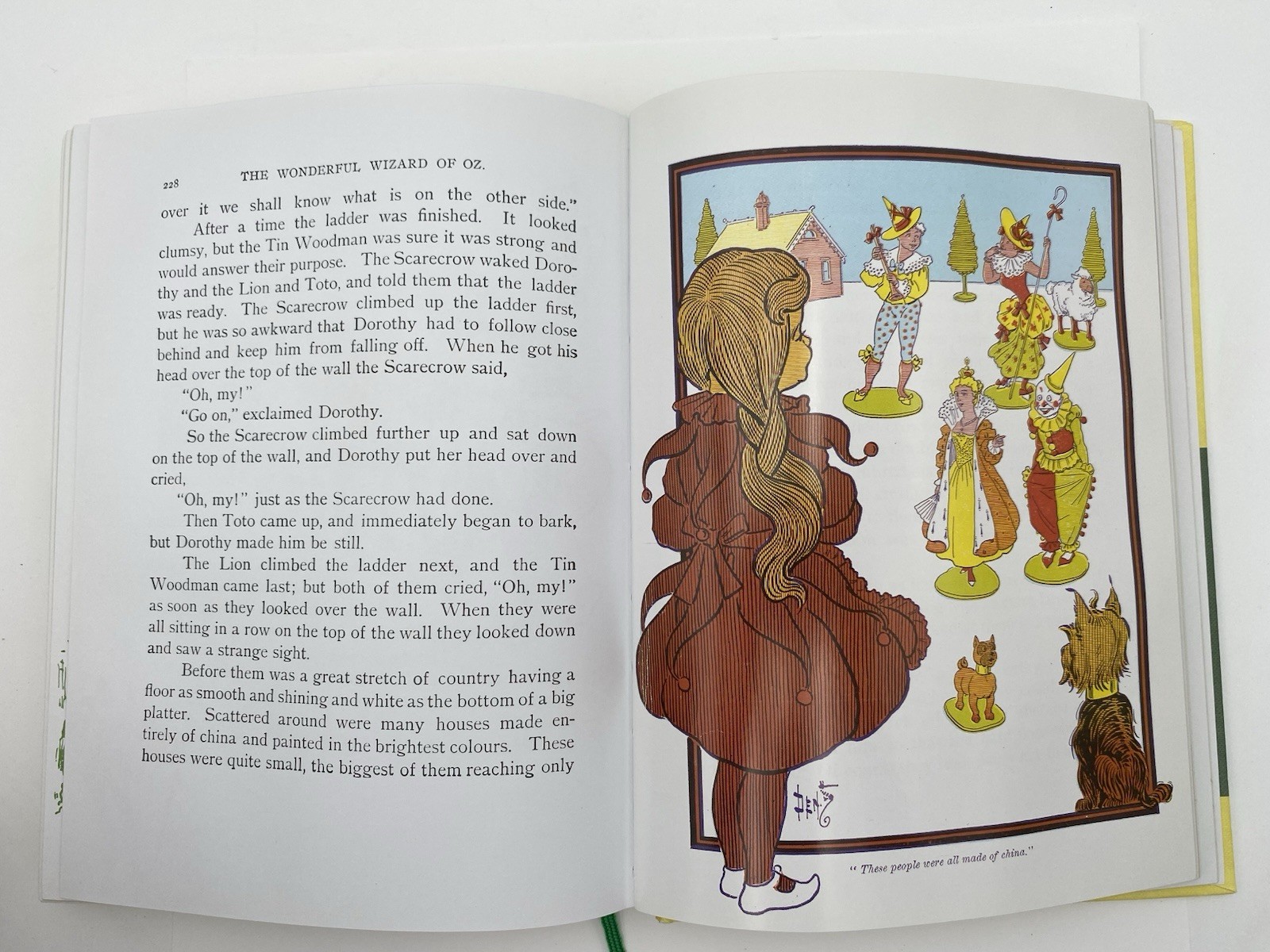 Vintage Wizard of Oz L Frank Baum Hardcover 1956 Reilly & Lee Co Illustrated