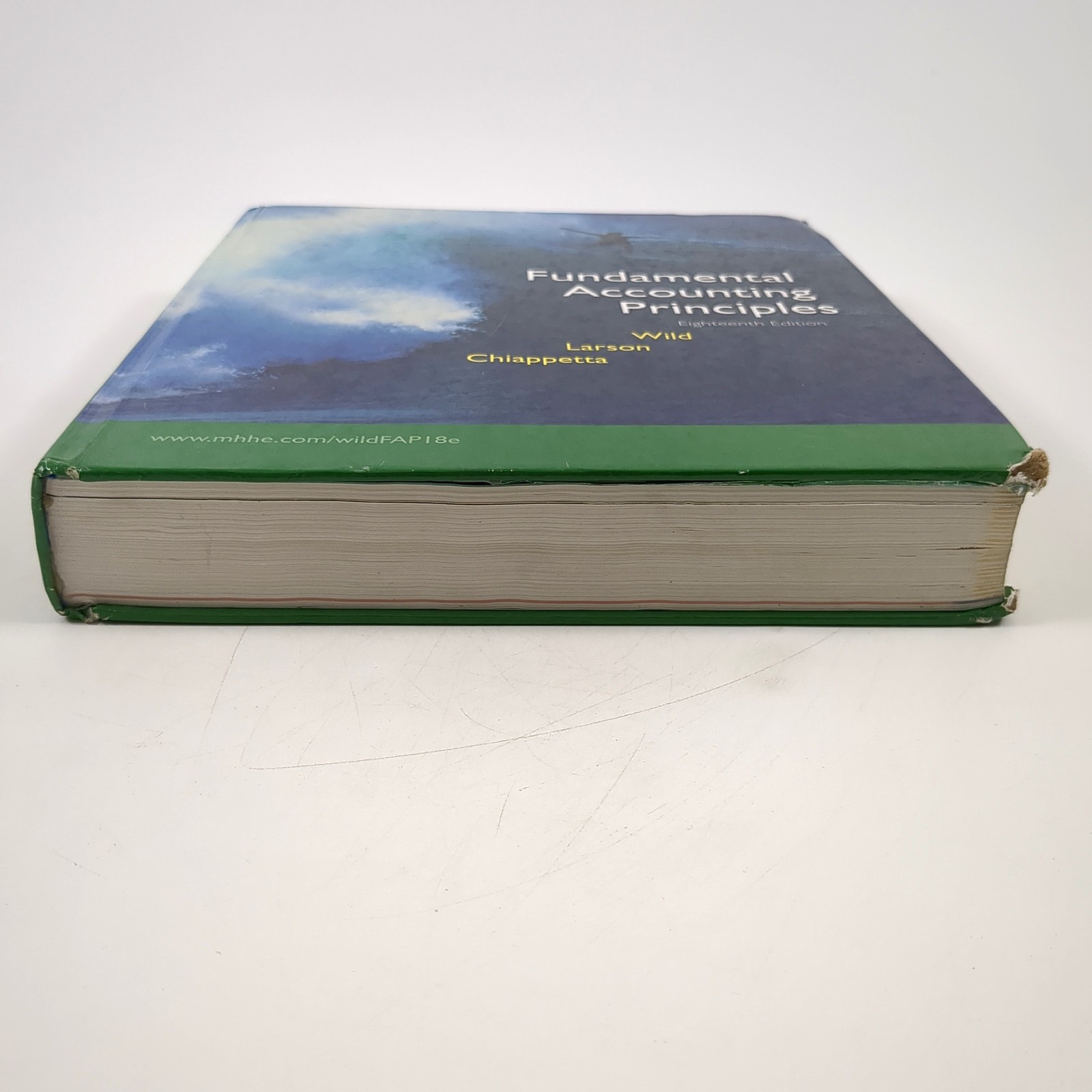 Fundamental Accounting Principles 18th Edition Hardcover Book Wild Larson 2007