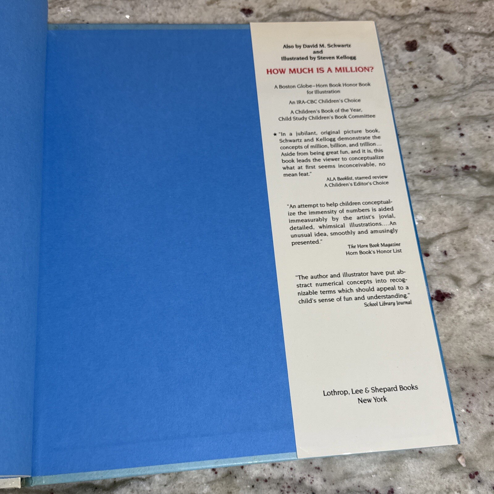 David M Schwartz If You Made a Million (Hardback) Signed First Edition