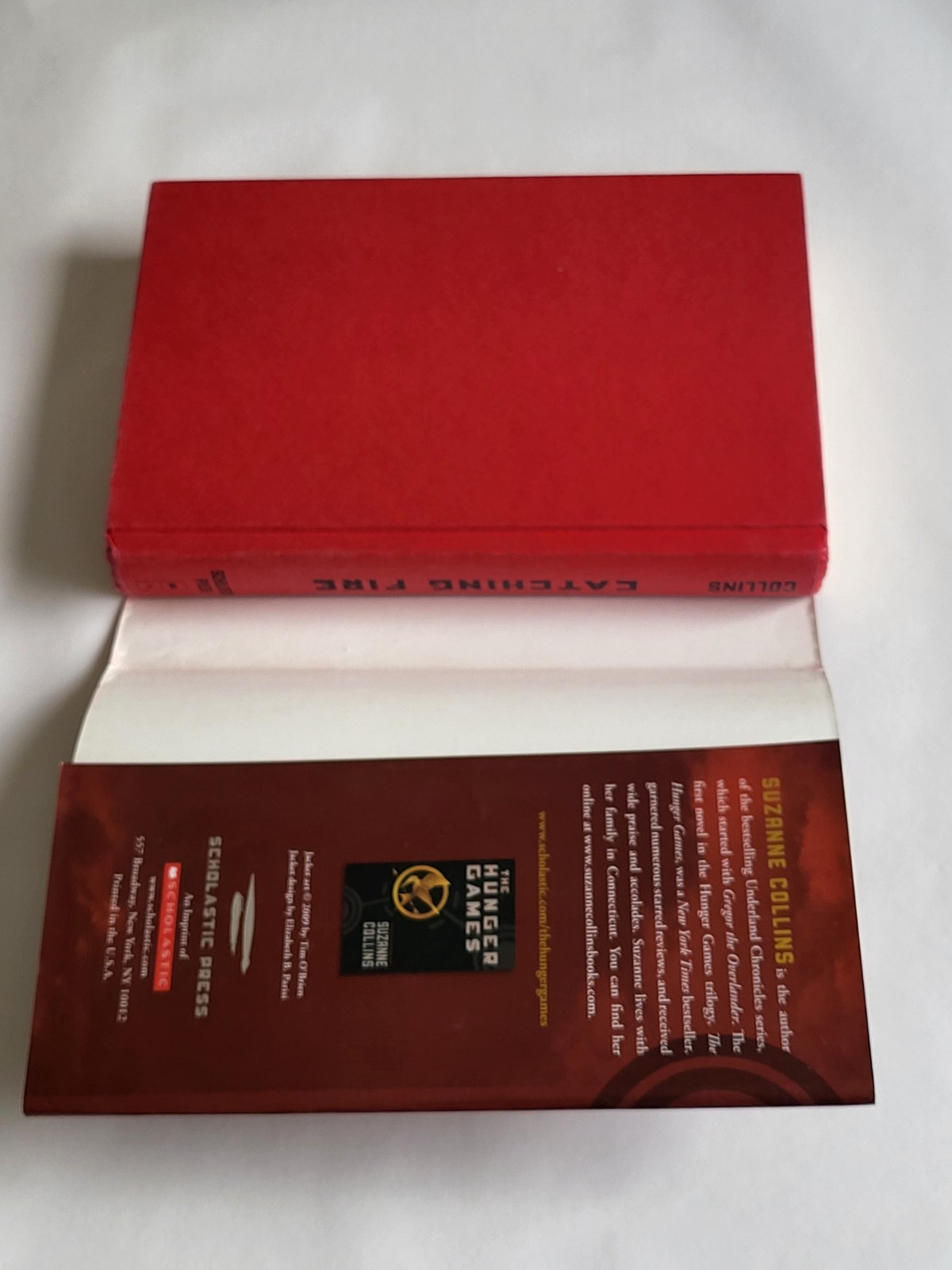 Catching Fire by Suzanne Collins (First Print, First Edition) Hardcover