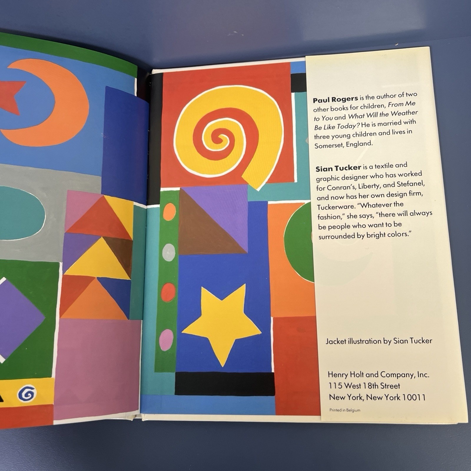 The Shapes Game, Rogers, Paul Hardback Book With Dust Jacket 1989 Brand New Sian