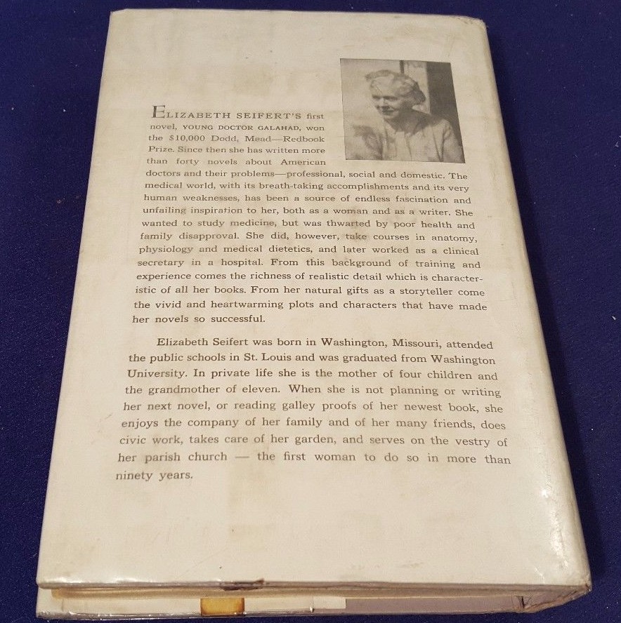 1960 THE DOCTORS BRIDE Hardcover Book by ELIZABETH SEIFERT