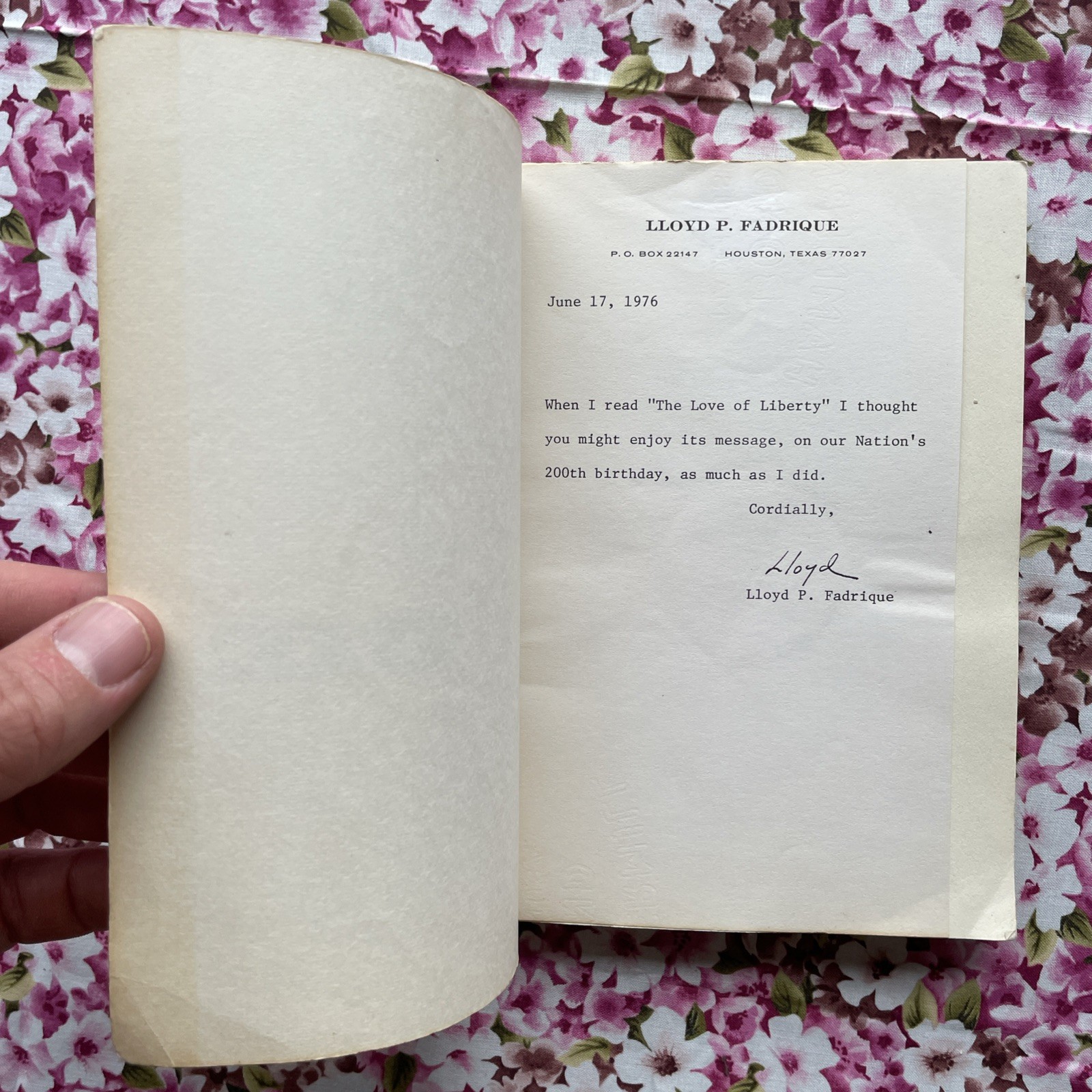 Love of Liberty by Leonard E. Read (1975, VTG Trade Paperback 162 Pages)