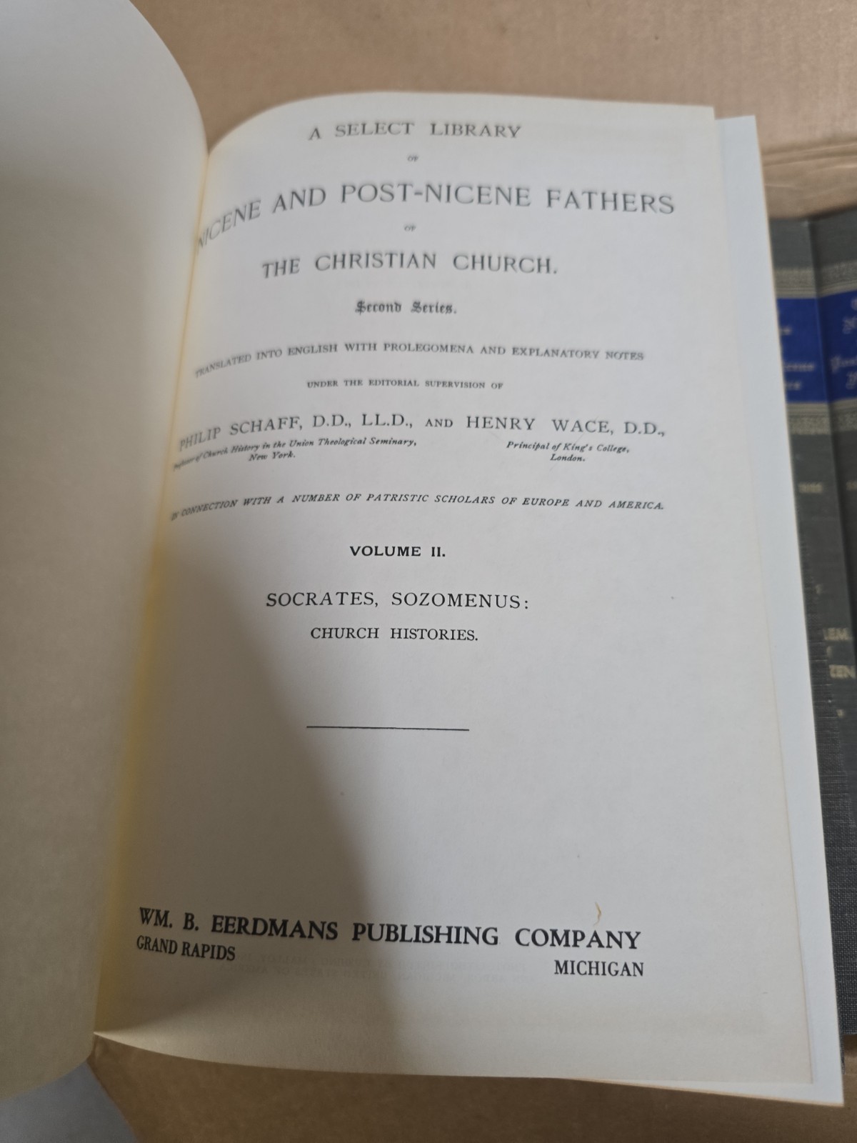 A Select Library Nicene and Post-Nicene Fathers Second Series 14 Volume Set