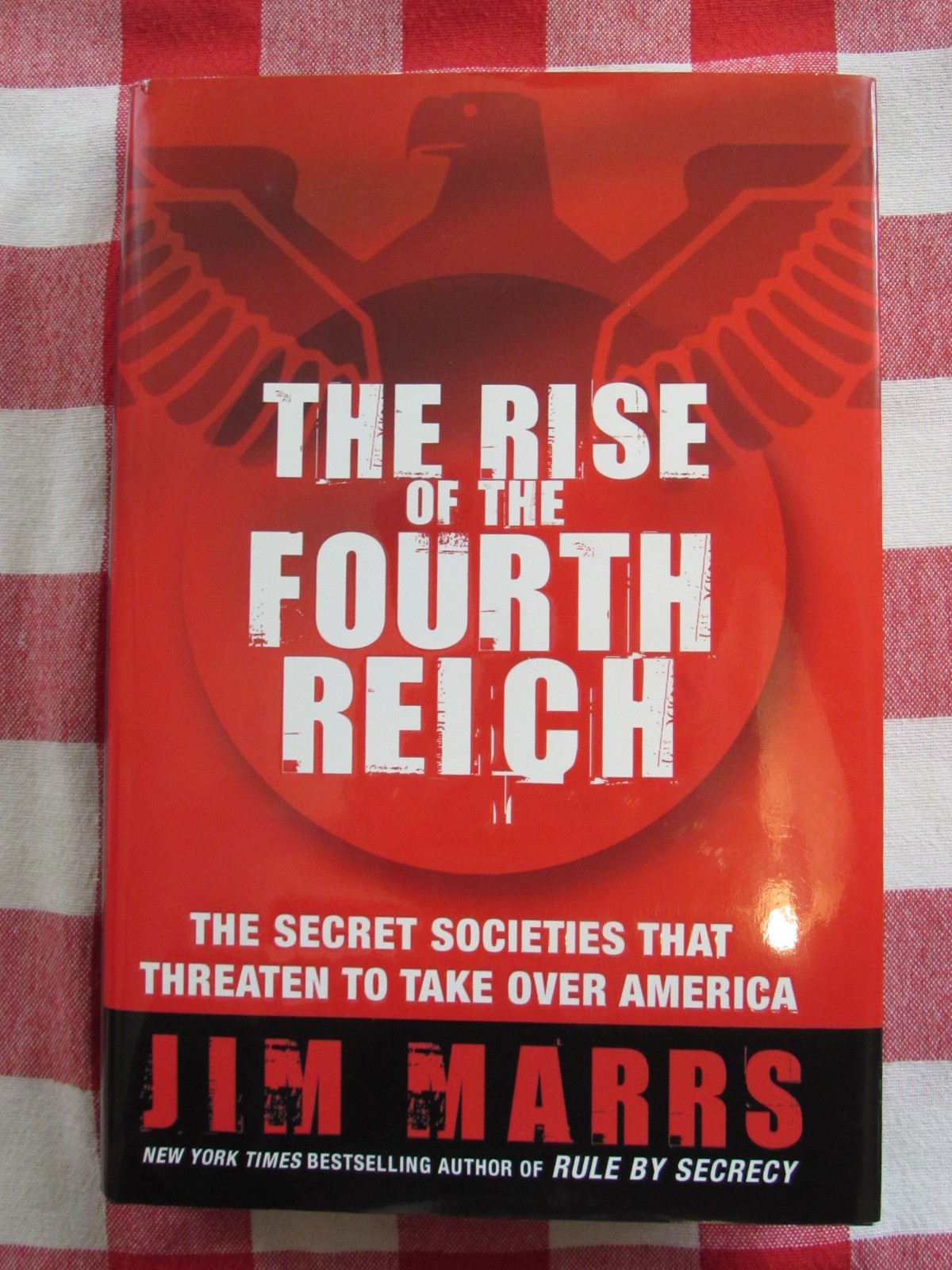 Jim Marrs 3 Book Lot; Crossfire, Terror Conspiracy, Rise of the Fourth Reich