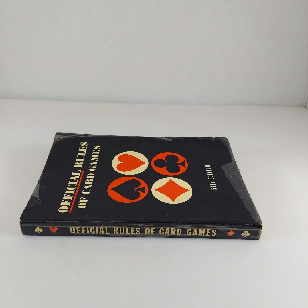 The Official Rules Of Card Games 54th Edition 1966 Whitman PB