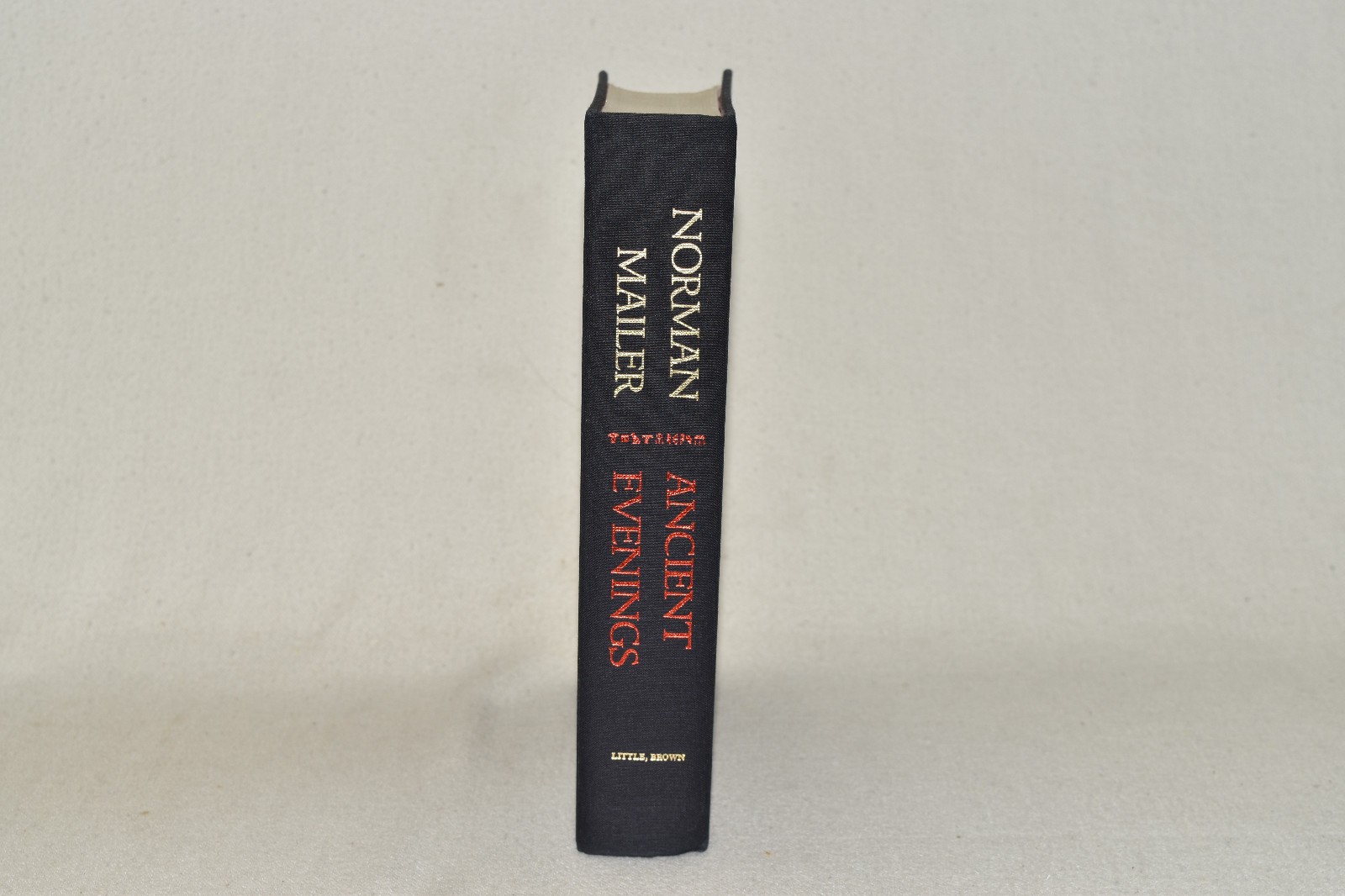 SIGNED Norman Mailer ANCIENT EVENINGS HCDJ 1ST/3RD 1983 Naked Dead EXC/RARE OOP
