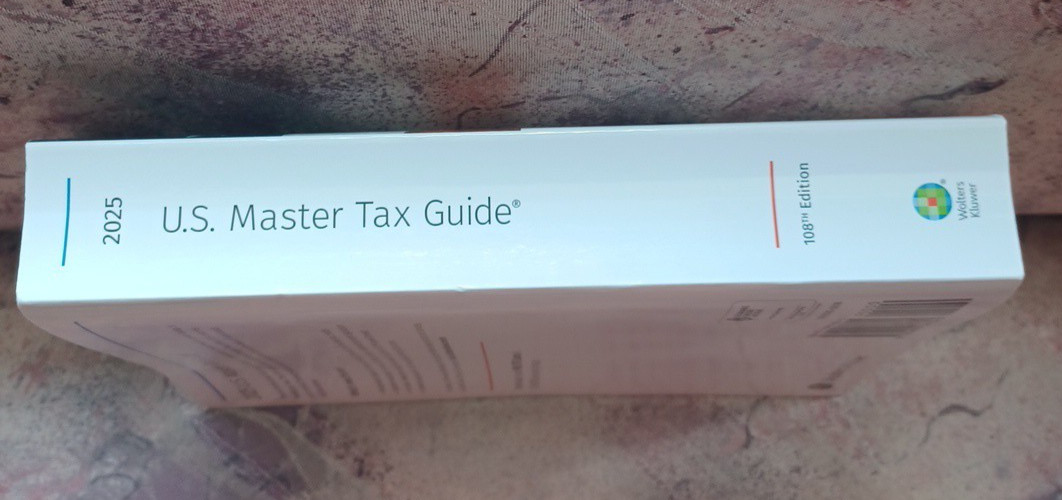 U.S. Master Tax Guide (2025) by Wolters Kluwer US Editorial Staff 108th Edition