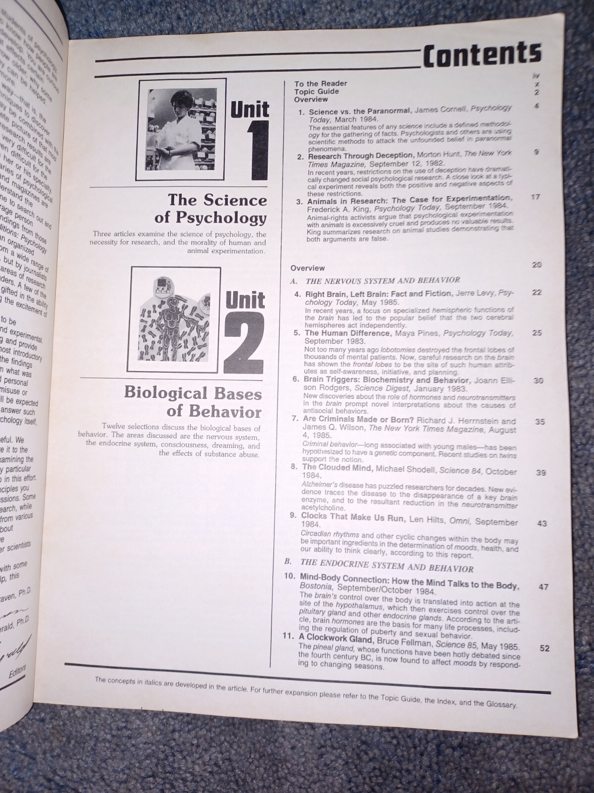 Annual Editions: Psychology 86/87 -Paperback- Fitzgerald, Hiram E – 16th Edition